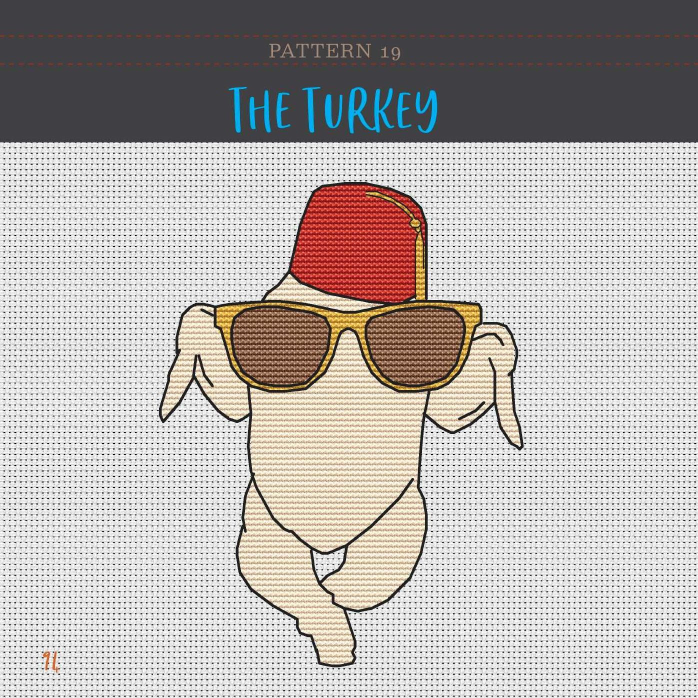 The One with All the Cross-Stitch: 21 Unofficial Patterns for Fans of Friends