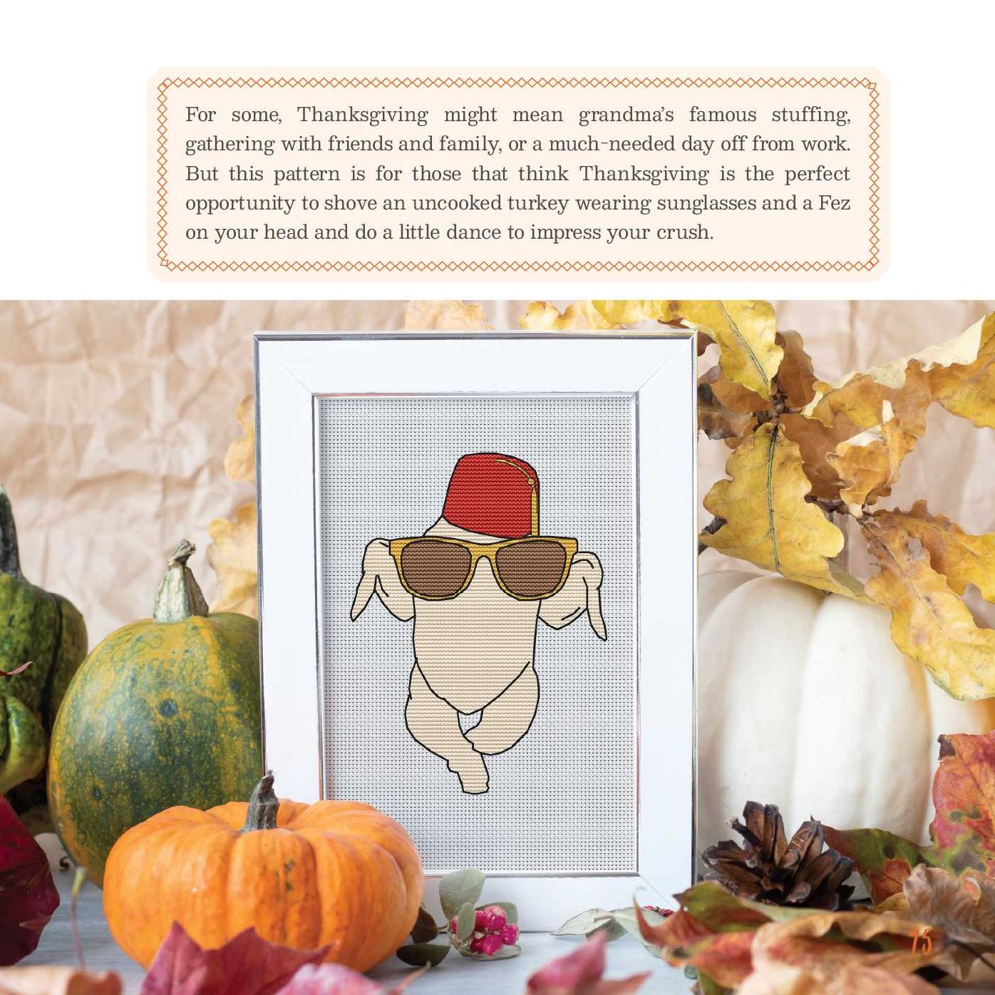 The One with All the Cross-Stitch: 21 Unofficial Patterns for Fans of Friends
