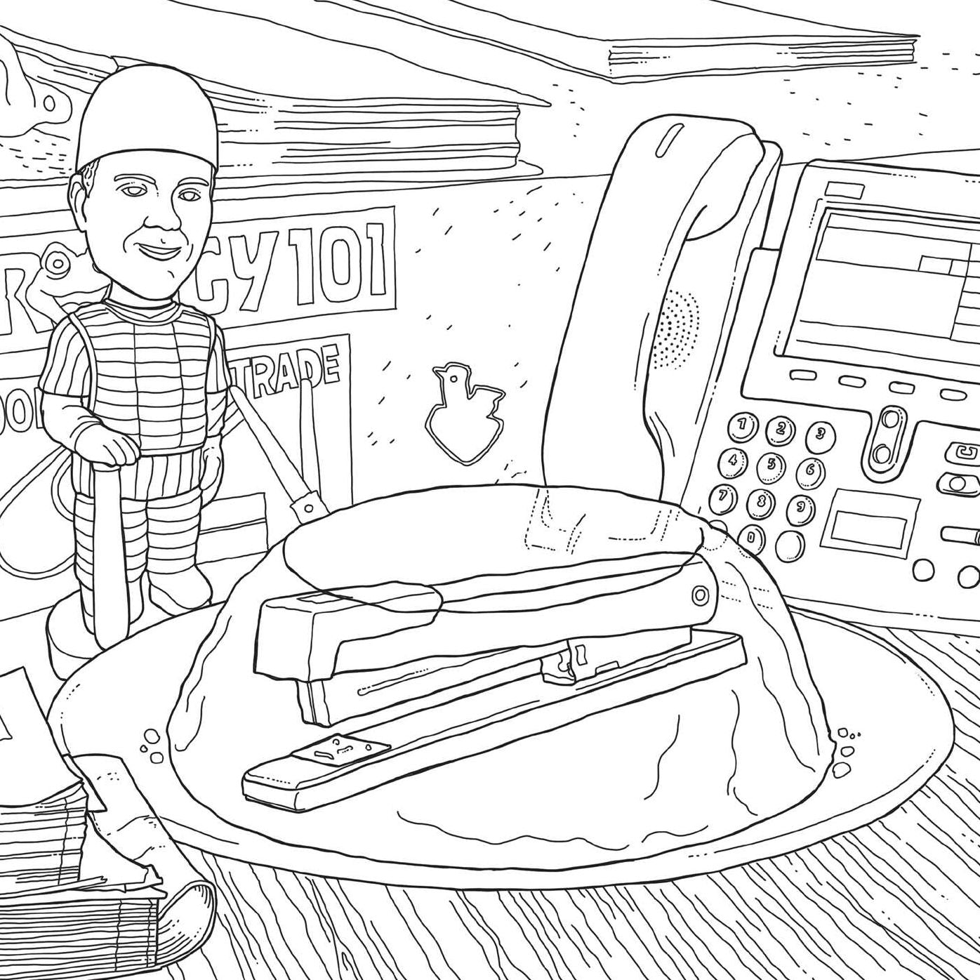 Welcome to Scranton: An Unofficial Coloring Book for Fans of The Office