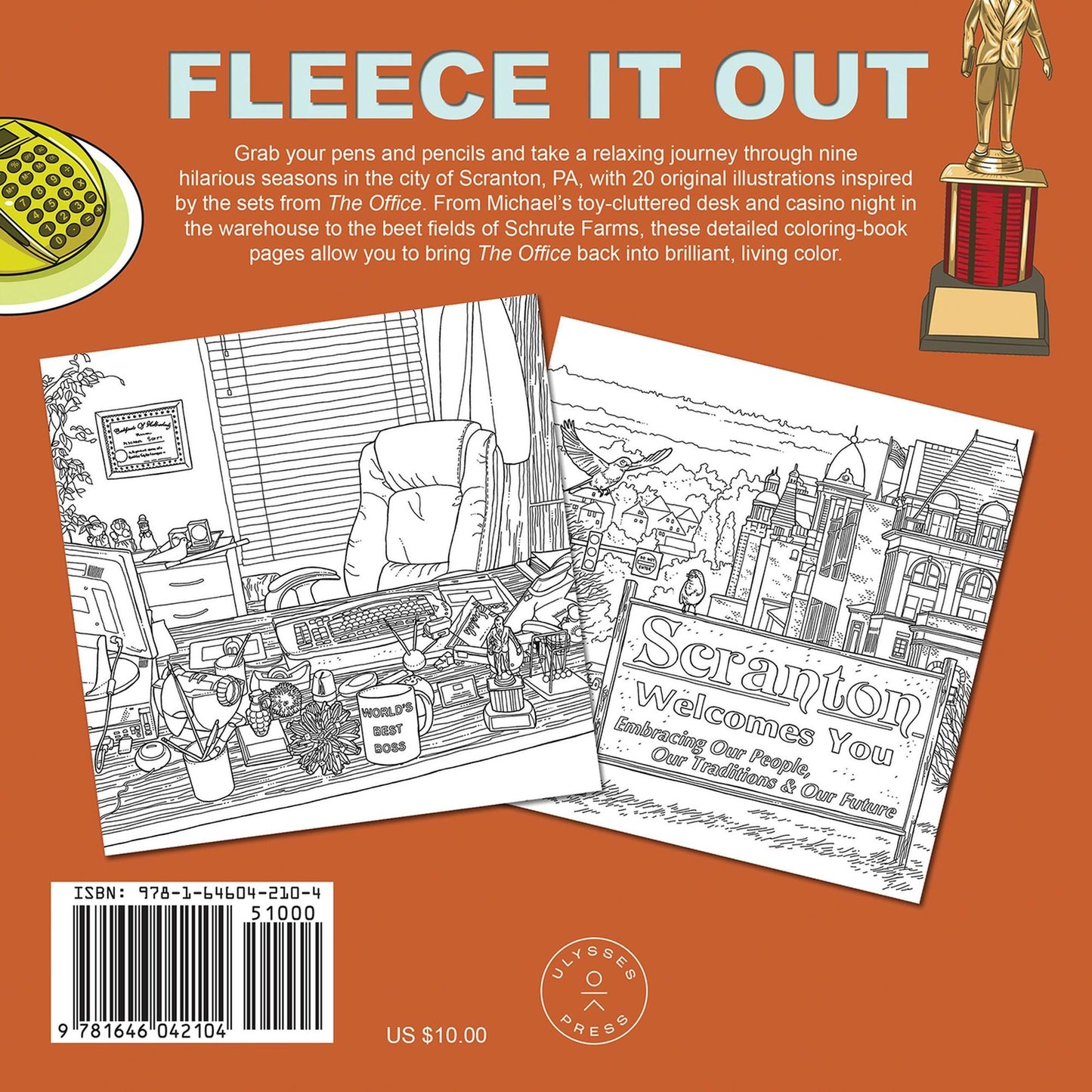 Welcome to Scranton: An Unofficial Coloring Book for Fans of The Office