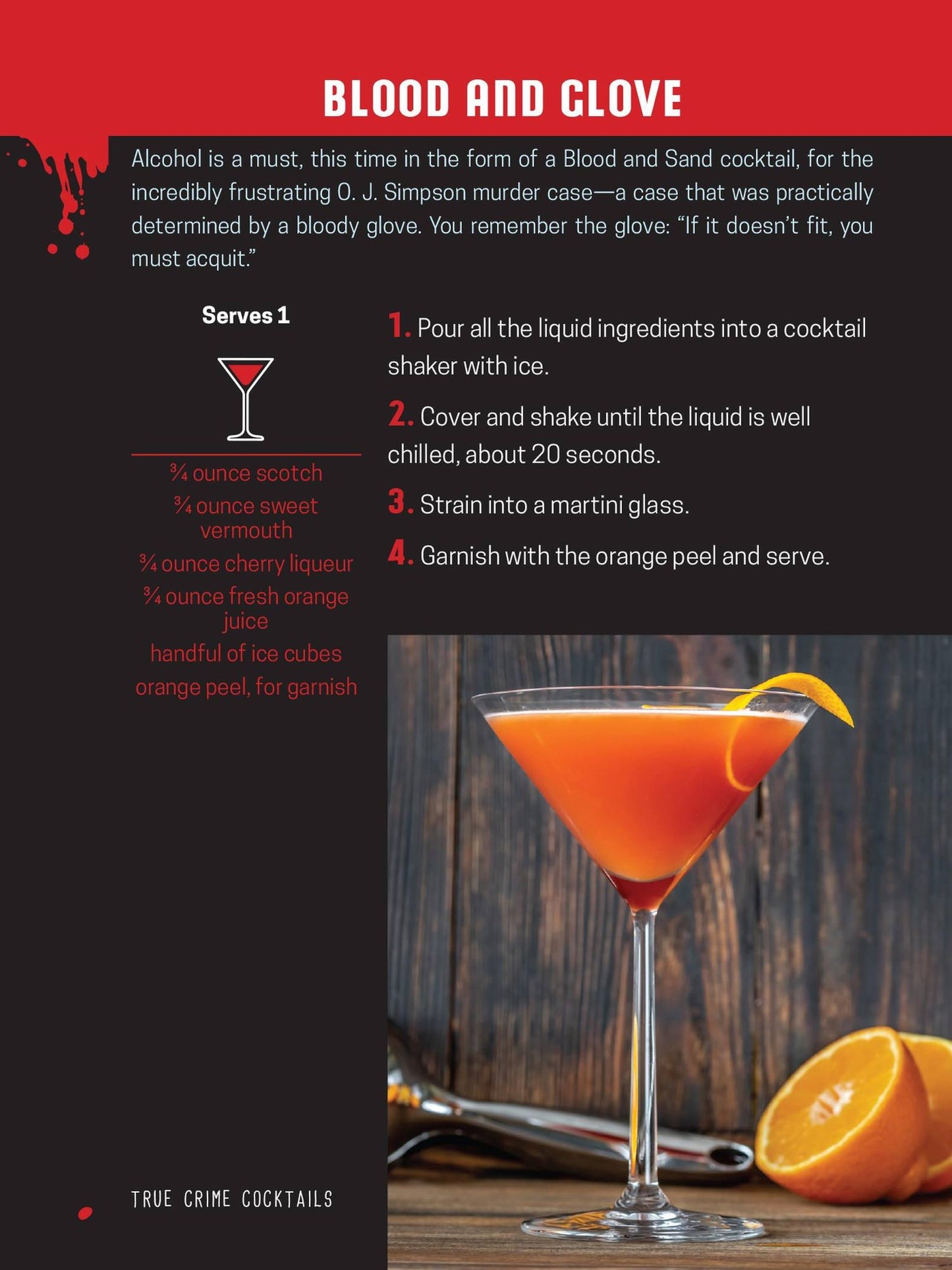 Mixology and Murder: Cocktails Inspired by Infamous Serial Killers, Cold Cases, Cults, and Other Disturbing True Crime Stories