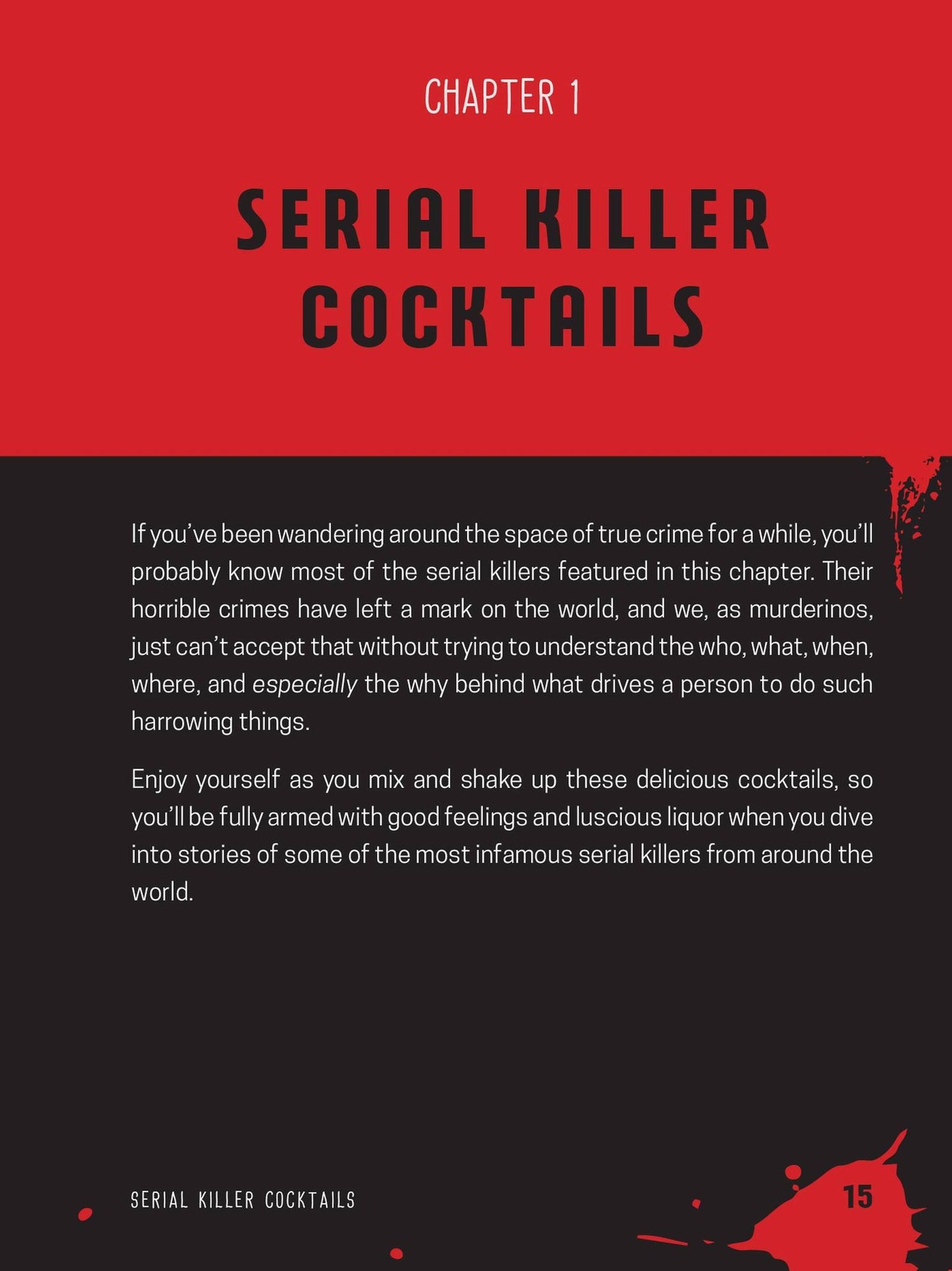 Mixology and Murder: Cocktails Inspired by Infamous Serial Killers, Cold Cases, Cults, and Other Disturbing True Crime Stories