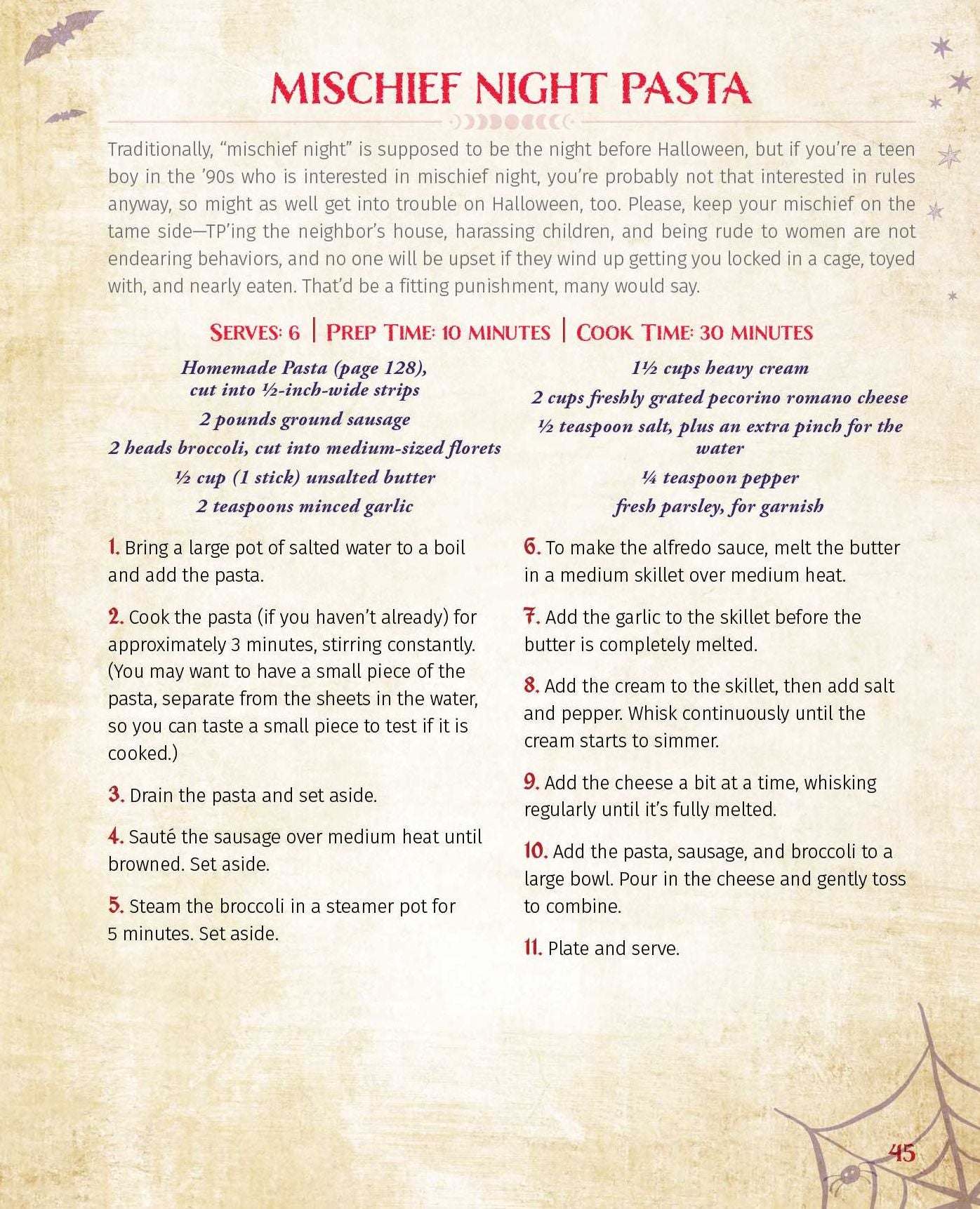 The Unofficial Hocus Pocus Cookbook: Bewitchingly Delicious Recipes for Fans of the Halloween Classic