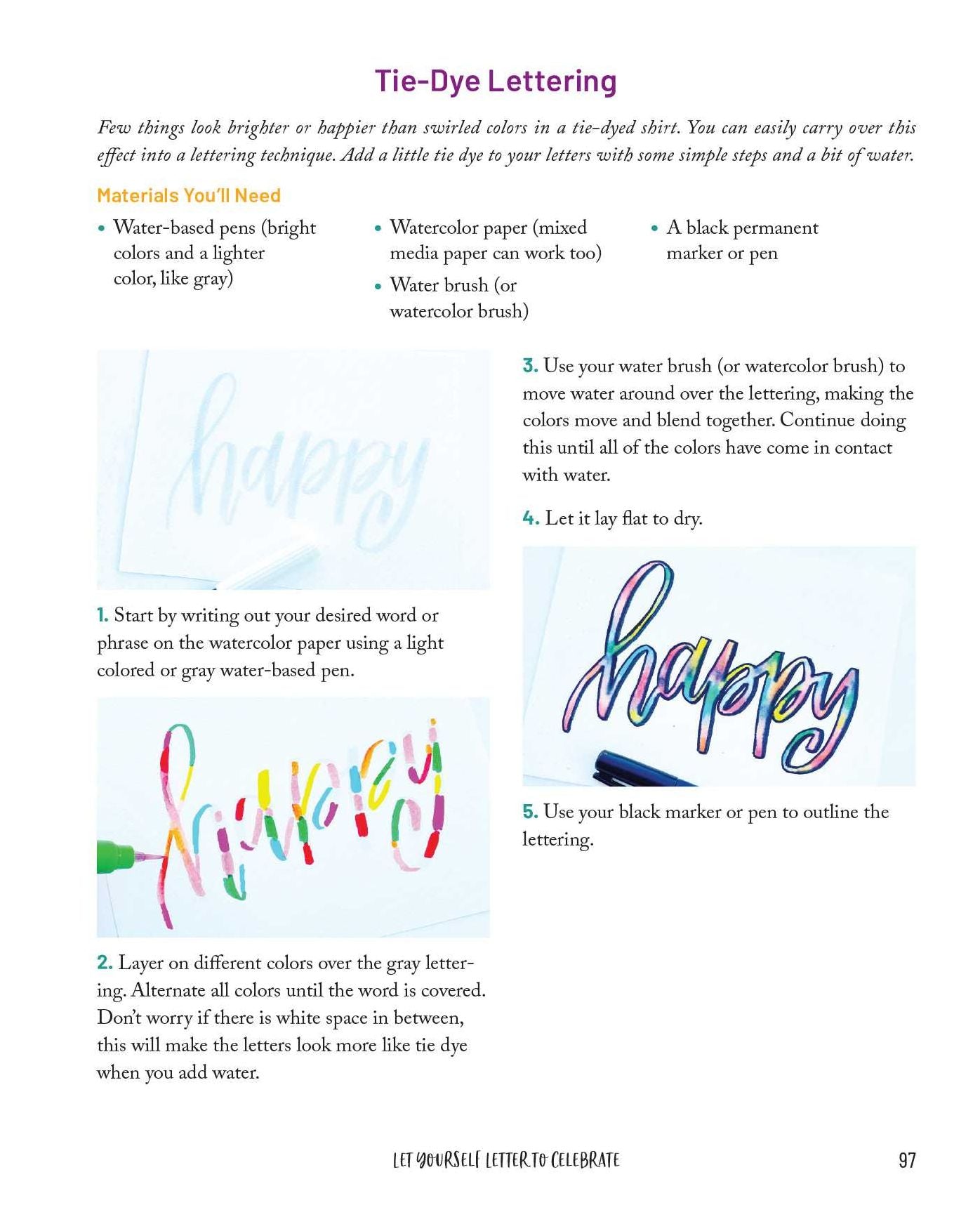 Hand Lettering for Self-Care: Calligraphy Projects to Inspire Creativity, Practice Mindfulness, and Promote Self-Love
