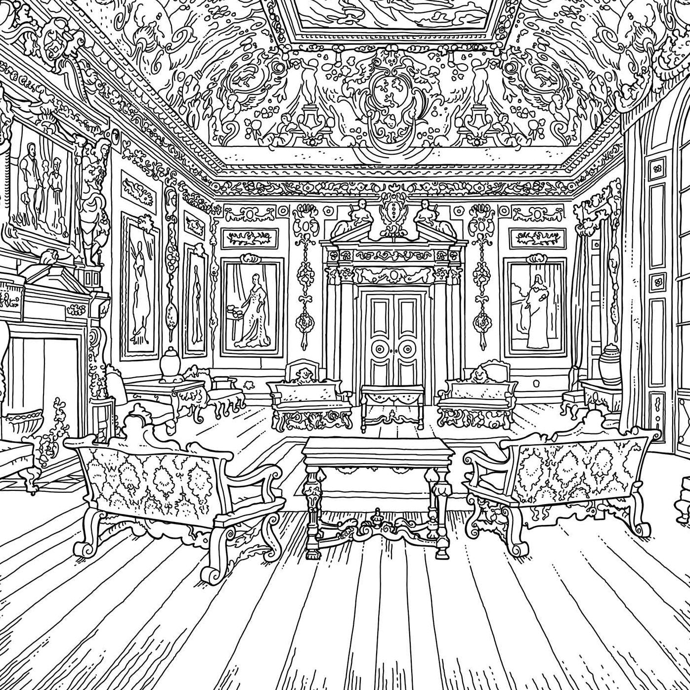 Social Season: An Unofficial Coloring Book for Fans of Bridgerton