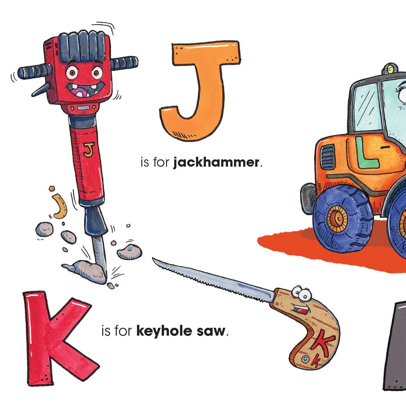 Danny the Digger Learns the ABCs: Practice the Alphabet with Bulldozers, Cranes, Dump Trucks, and more Construction Site Vehicles!