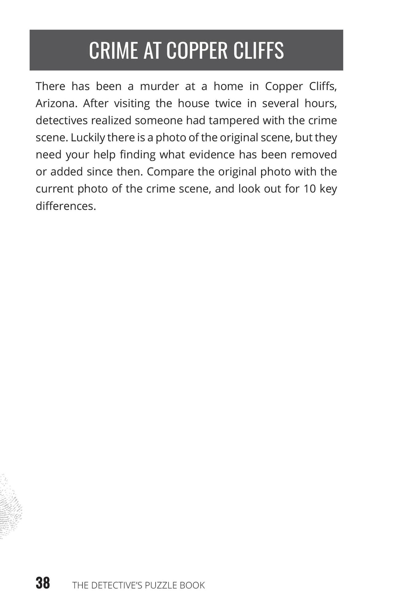 Hunt A Killer: The Detective's Puzzle Book: True-Crime-Inspired Ciphers, Codes, and Brain Games