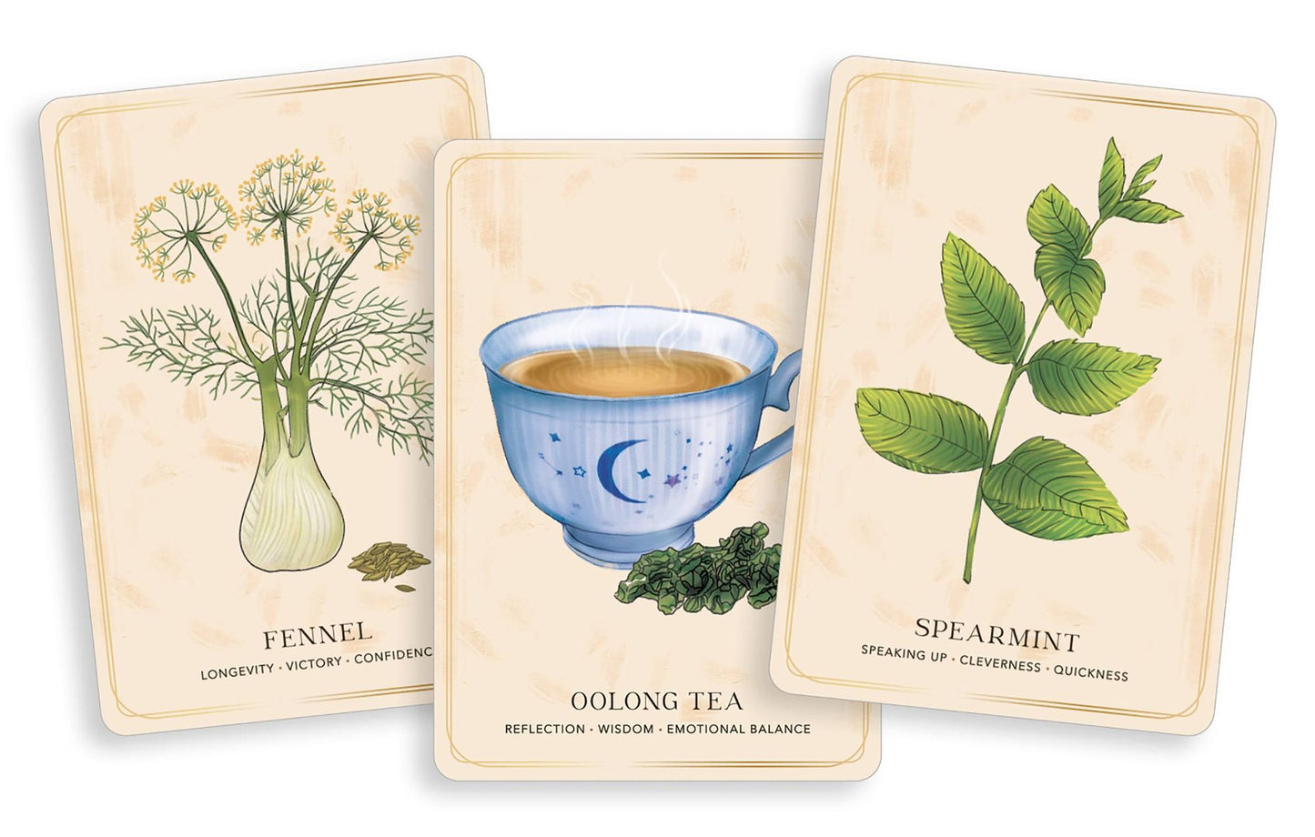 The Herbal Tea Magic for the Modern Witch Oracle Deck: A 40-Card Deck and Guidebook for Creating Tea Readings, Herbal Spells, and Magical Rituals