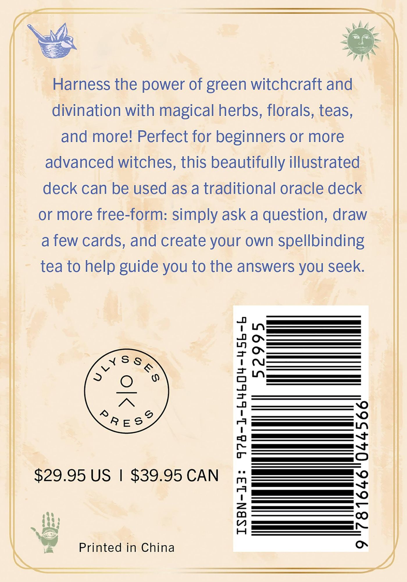 The Herbal Tea Magic for the Modern Witch Oracle Deck: A 40-Card Deck and Guidebook for Creating Tea Readings, Herbal Spells, and Magical Rituals