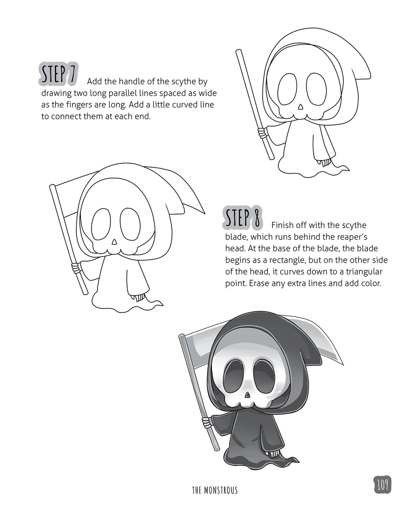 Drawing Spooky Chibi: Learn How to Draw Kawaii Vampires, Zombies, Ghosts, Skeletons, Monsters, and Other Cute, Creepy, and Gothic Creatures