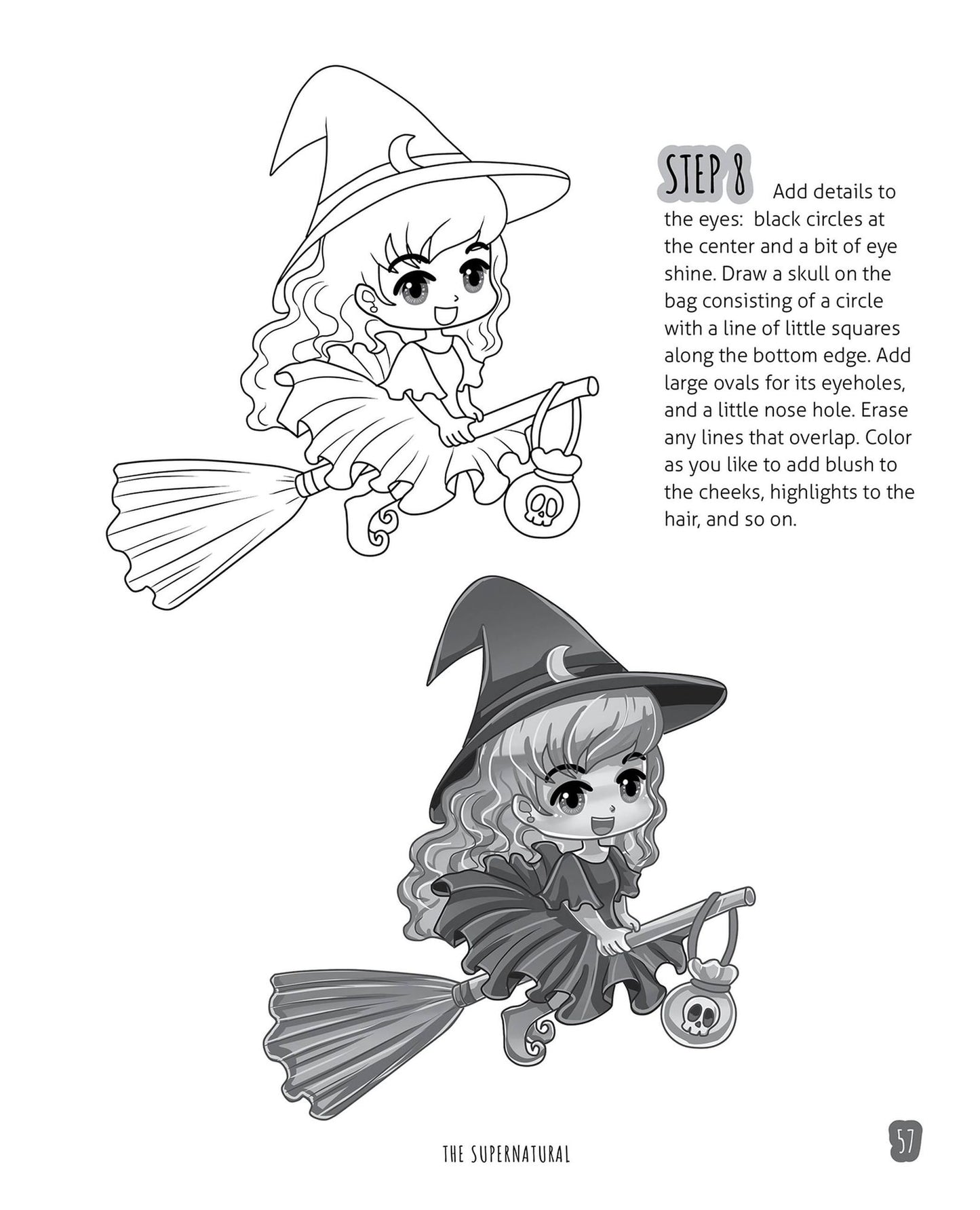 Drawing Spooky Chibi: Learn How to Draw Kawaii Vampires, Zombies, Ghosts, Skeletons, Monsters, and Other Cute, Creepy, and Gothic Creatures