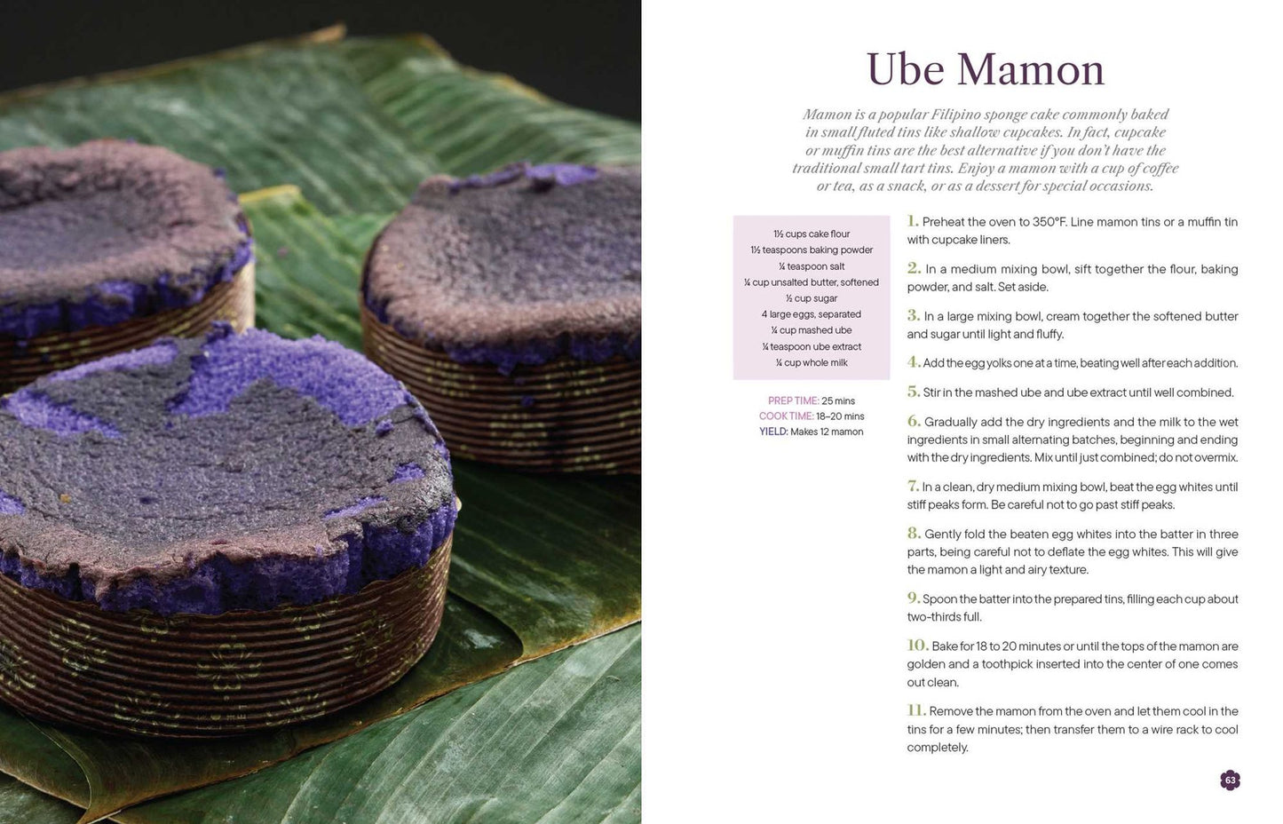 The Ube Baking Book: Mochi Pancakes, Decadent Brownies, Milk Bread, Traditional Cakes, and More Baking Recipes with Filipinx Purple Yam