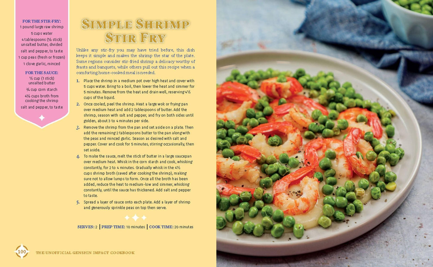 The Unofficial Genshin Impact Cookbook: Boost Attacks, Increase Defense, and Restore Your Health with 60 Adventurous Recipes Inspired by the Fan-Favorite Video Game