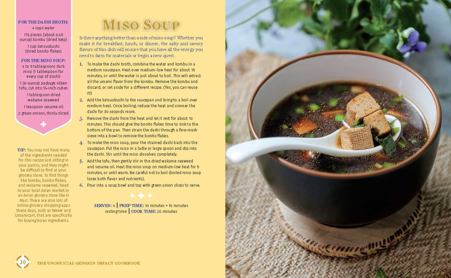 The Unofficial Genshin Impact Cookbook: Boost Attacks, Increase Defense, and Restore Your Health with 60 Adventurous Recipes Inspired by the Fan-Favorite Video Game