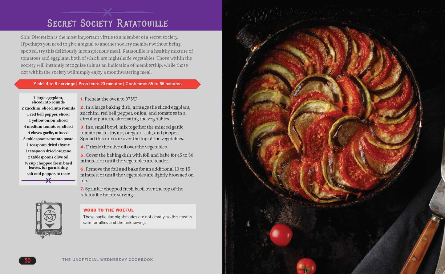 The Unofficial Wednesday Cookbook: Recipes Inspired by the Deliciously Macabre TV Show