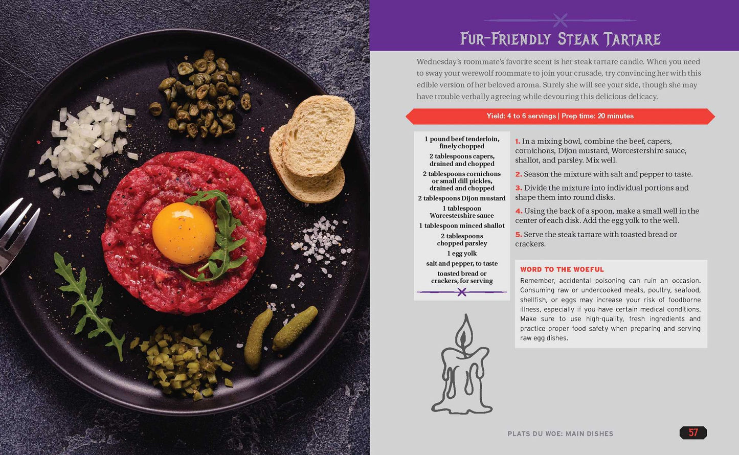 The Unofficial Wednesday Cookbook: Recipes Inspired by the Deliciously Macabre TV Show