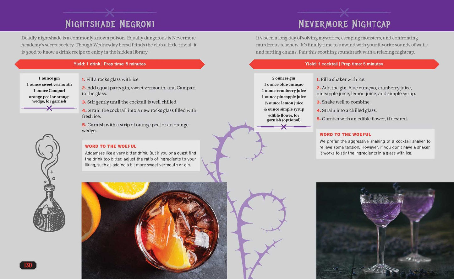 The Unofficial Wednesday Cookbook: Recipes Inspired by the Deliciously Macabre TV Show
