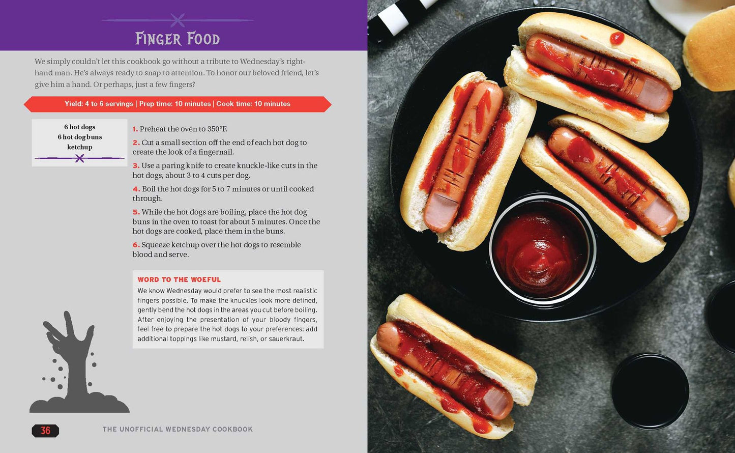 The Unofficial Wednesday Cookbook: Recipes Inspired by the Deliciously Macabre TV Show