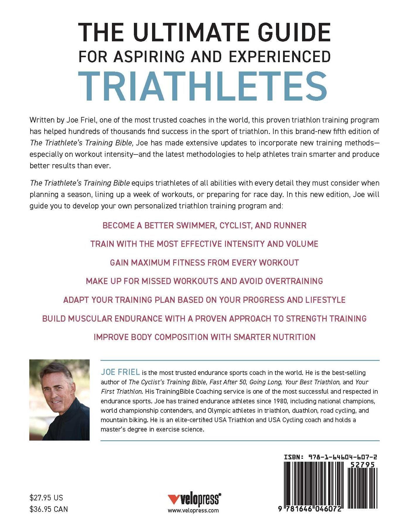 The Triathlete's Training Bible: The World's Most Comprehensive Training Guide, 5th Edition