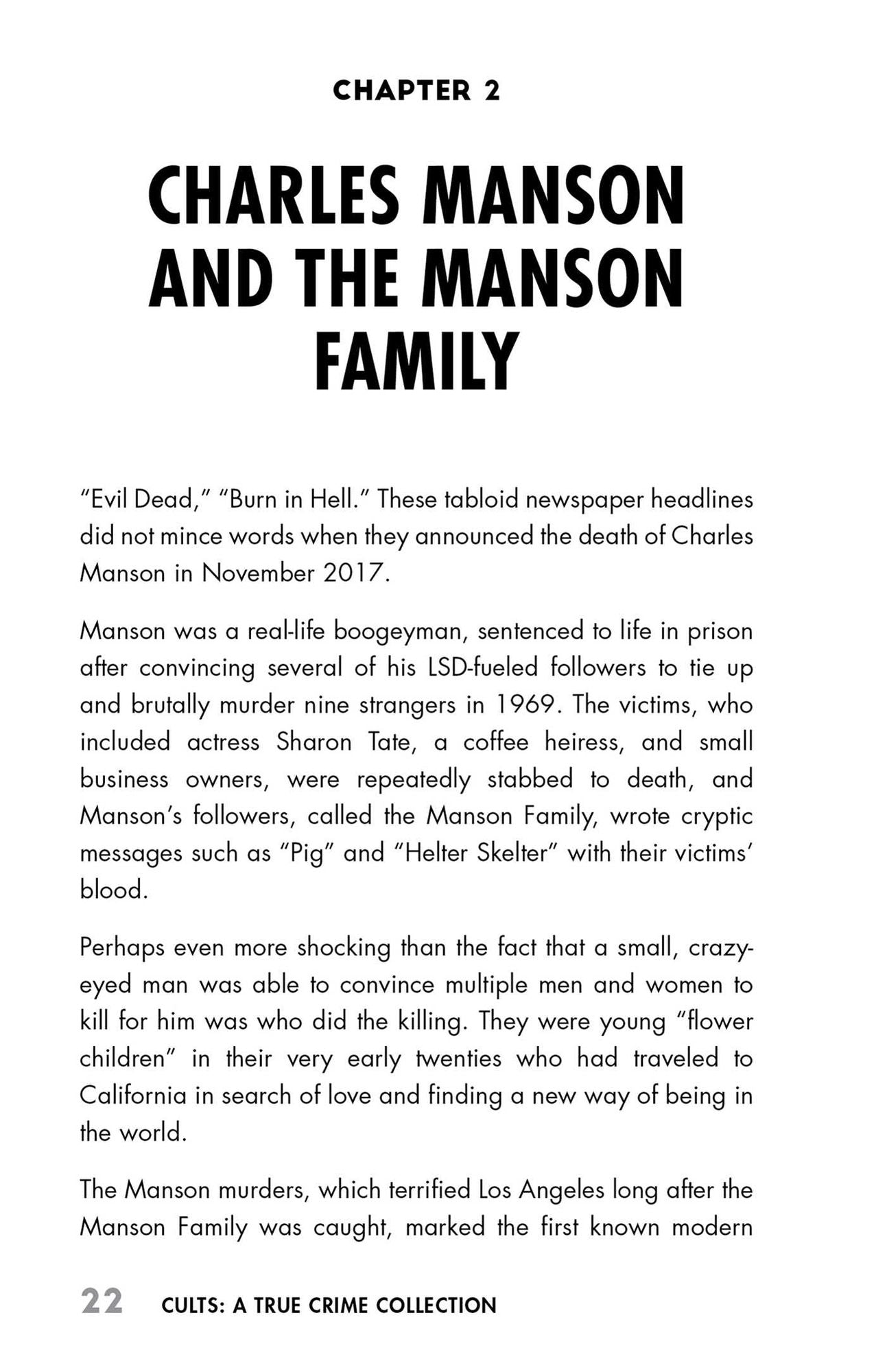 Cults: A True Crime Collection: The Shocking True Stories of Heaven's Gate, the Manson Family, Jim Jones, the Branch Davidians, and More Deathly Cases