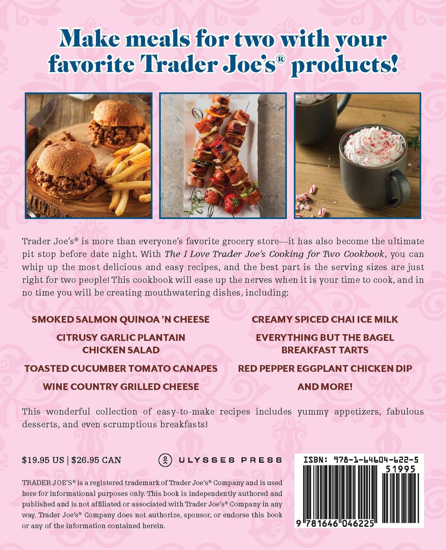 The I Love Trader Joe's Cooking for Two Cookbook: 99 Small-Batch Recipes Using Favorite Ingredients from the World's Greatest Grocery Store