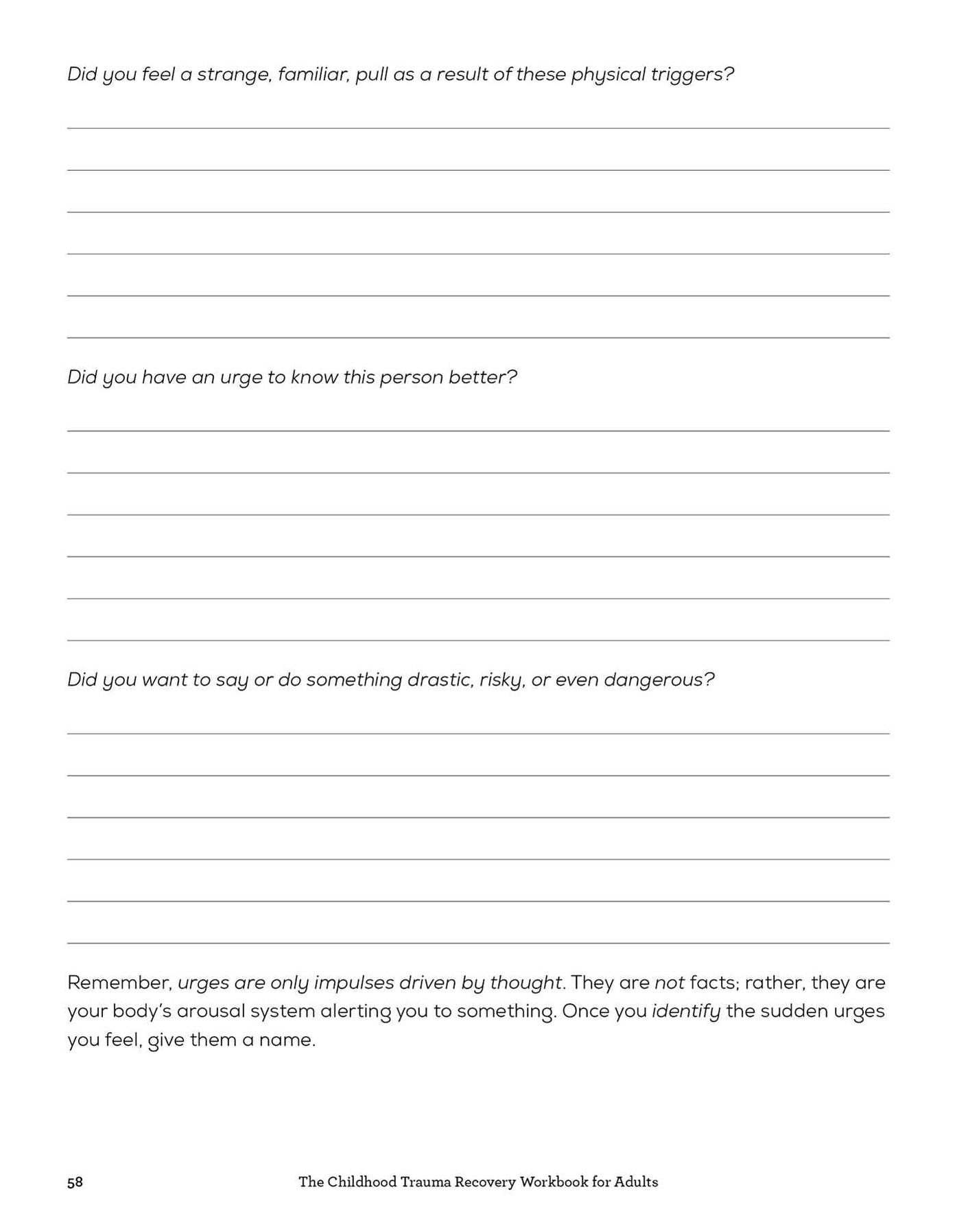The Childhood Trauma Recovery Workbook for Adults: Interactive Exercises, Therapeutic Prompts, and CBT/DBT Strategies for Dealing with Depression, Anxiety, Shame, and Other Effects of Abuse