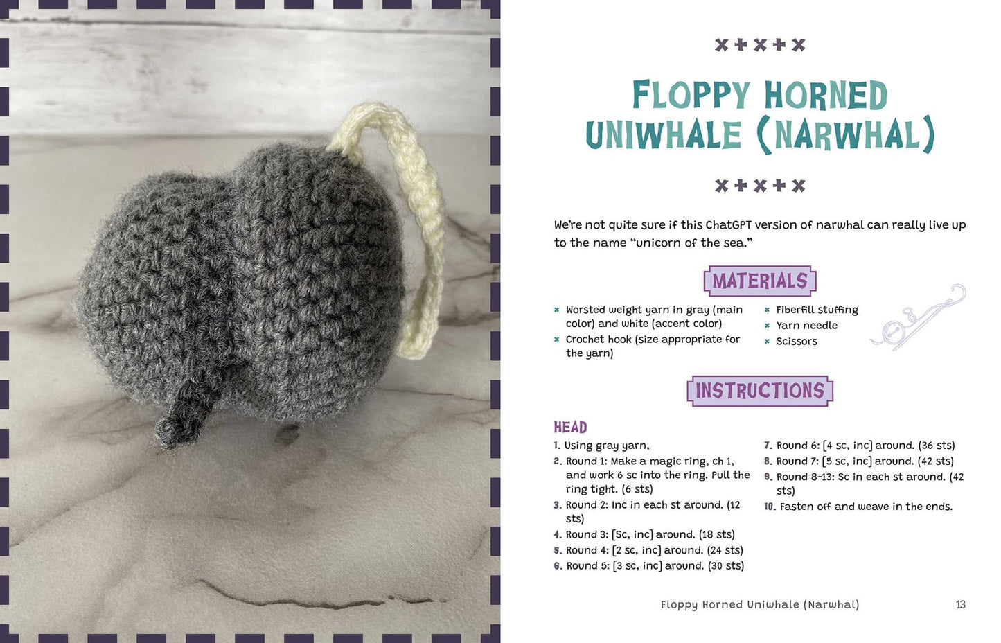 Cursed Crochet: Create Unhinged Versions of Your Favorite Cartoons, Characters, and Animals with Amigurumi Patterns Crafted by ChatGPT