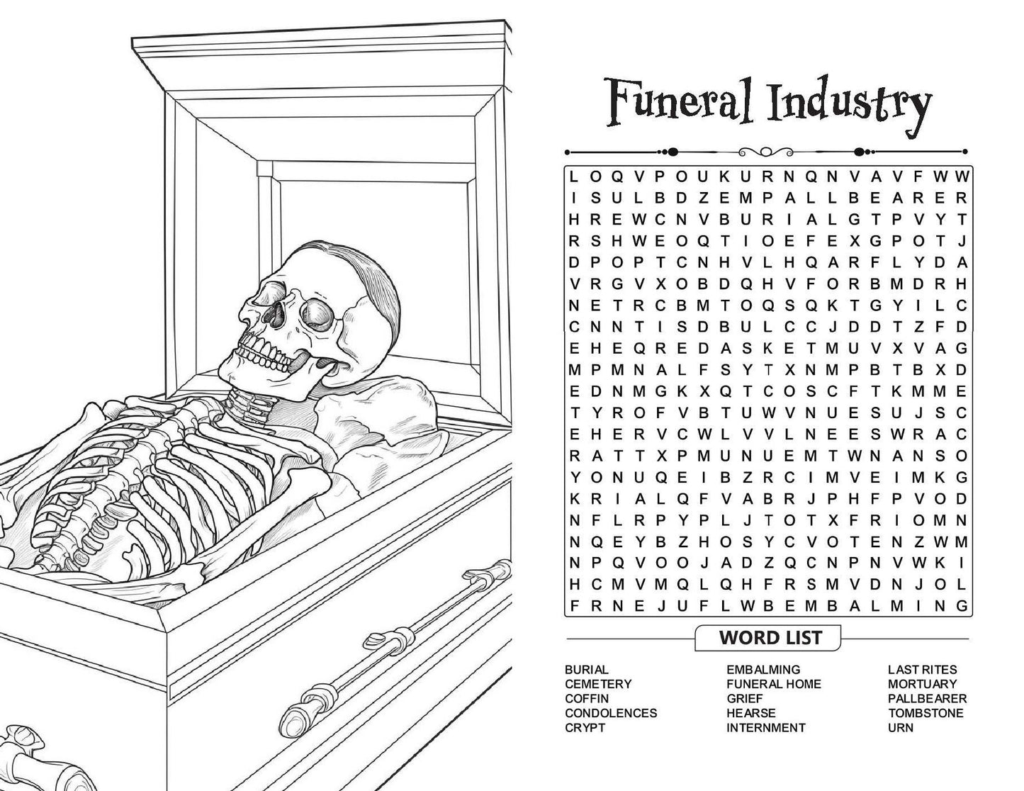 Wednesday Word Search: An Unofficial Activity Book