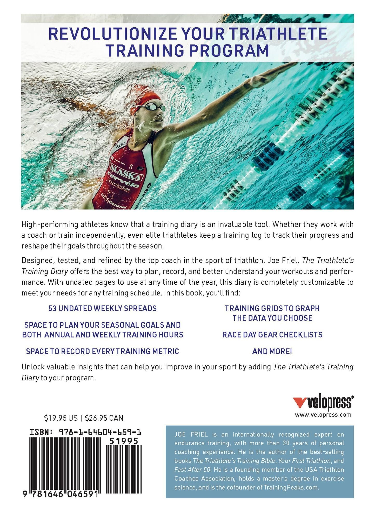 The Triathlete's Training Diary: Your Ultimate Tool for Faster, Stronger Racing, 2nd Ed.