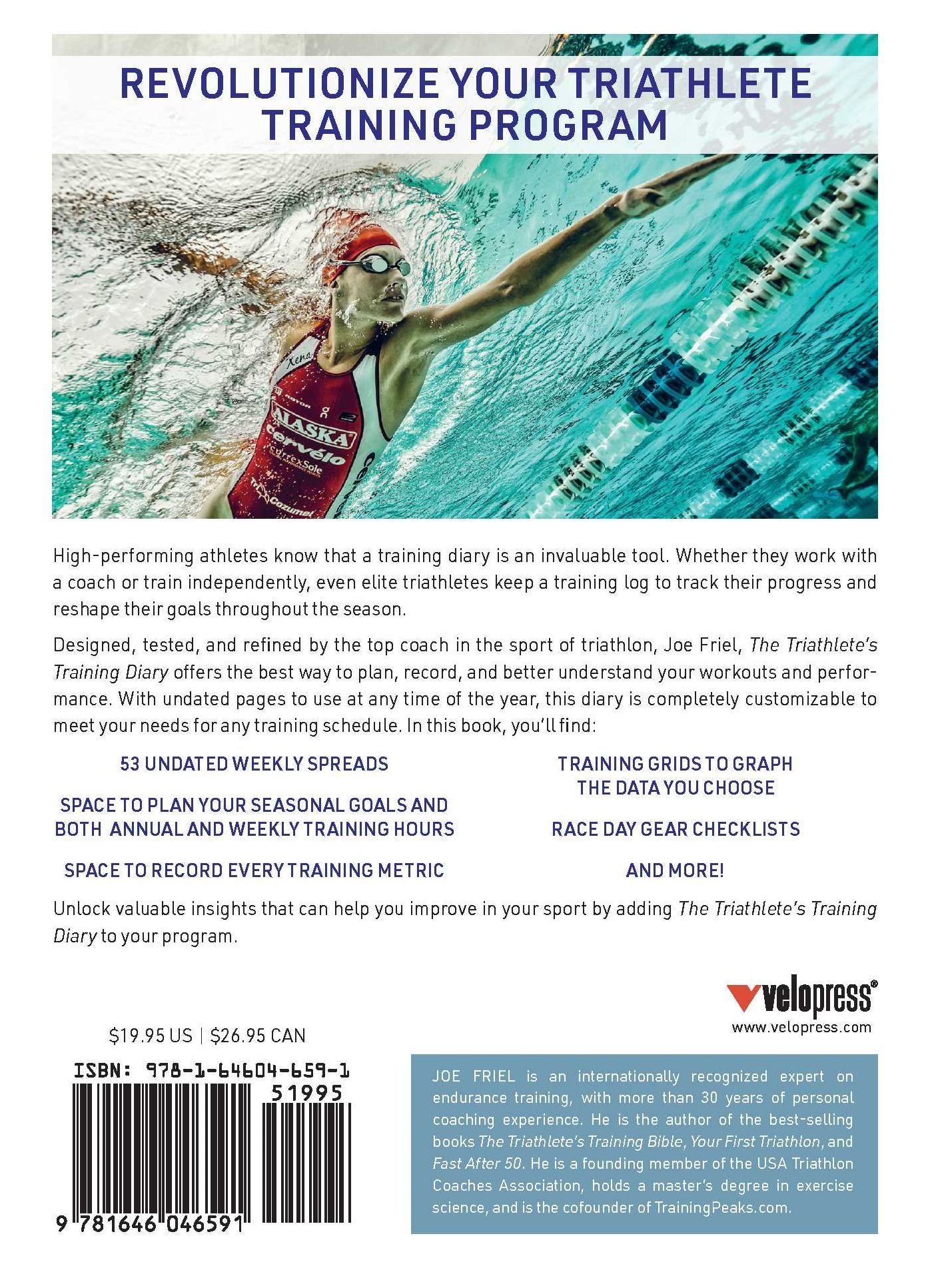 The Triathlete's Training Diary: Your Ultimate Tool for Faster, Stronger Racing, 2nd Ed.