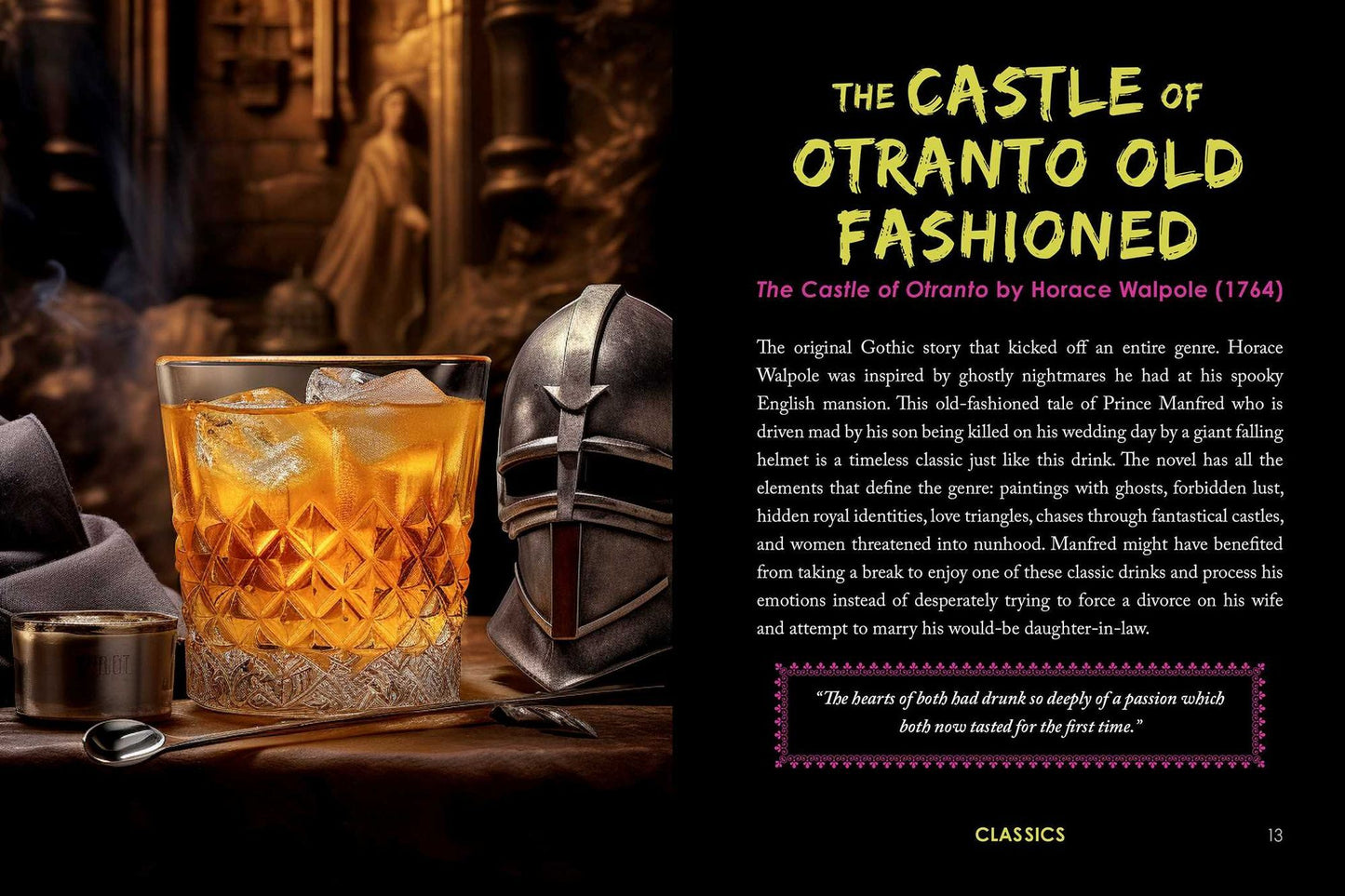 The Turn of the Screwdriver: 50 Dark and Twisted Literary Cocktails Inspired by Anne Rice, Mary Shelley, Edgar Allan Poe, and Other Legendary Gothic Authors!