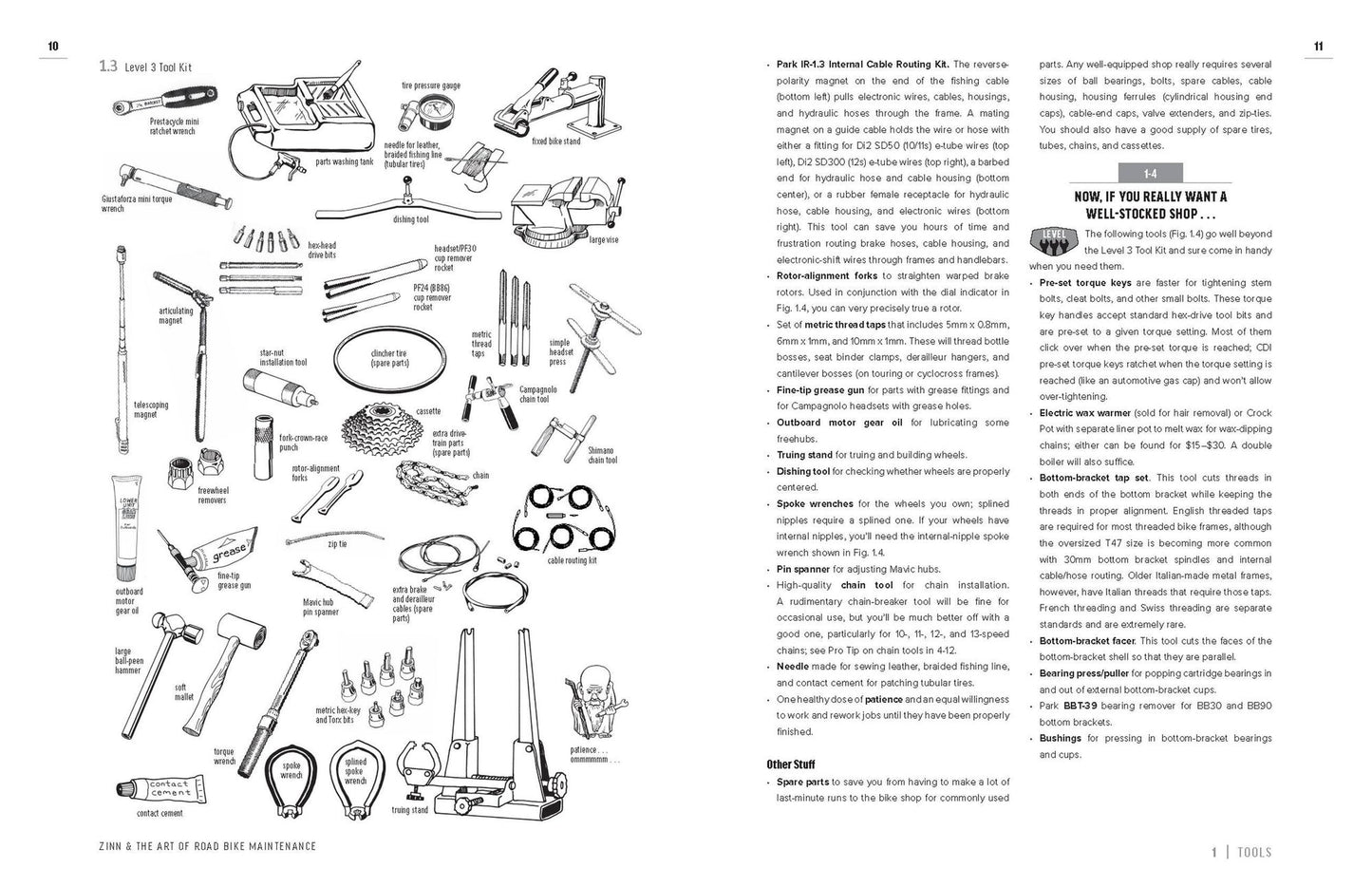 Zinn & the Art of Road Bike Maintenance: The World's Best-Selling Bicycle Repair and Maintenance Guide, 6th Edition