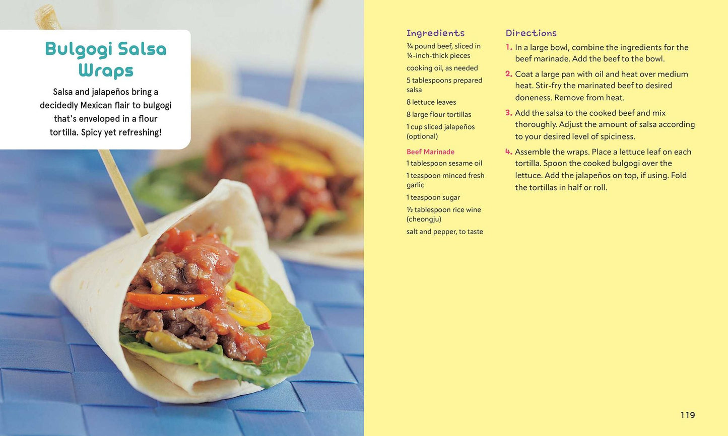 The Kimbap Cookbook: 50+ Delicious and Beginner-Friendly Recipes for Rolls, Rice Balls, and More Convenience Store-Style Snacks