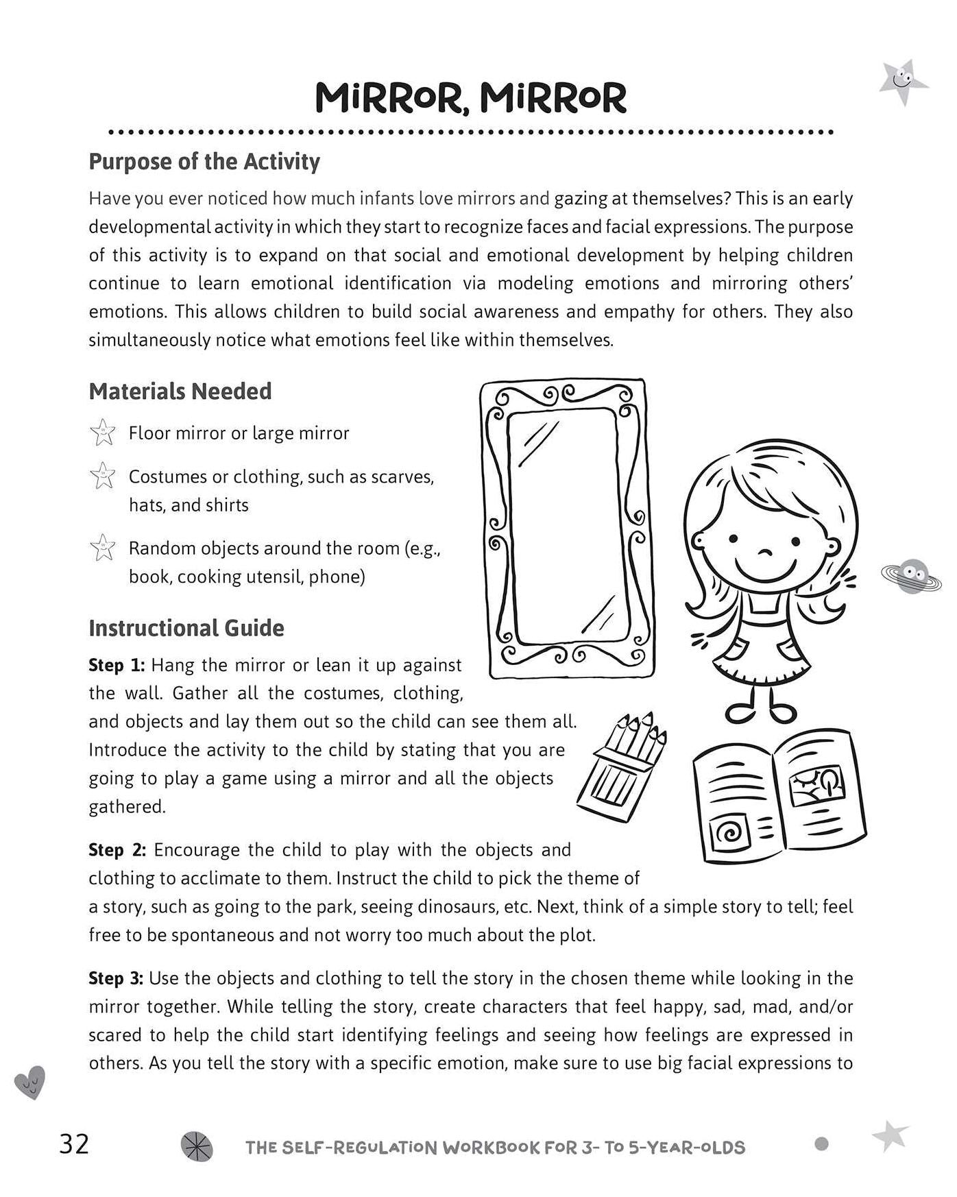 The Self-Regulation Workbook for 3- to 5-Year-Olds: Play-Based and Creative Activities to Build Coping Skills and Handle Big Emotions