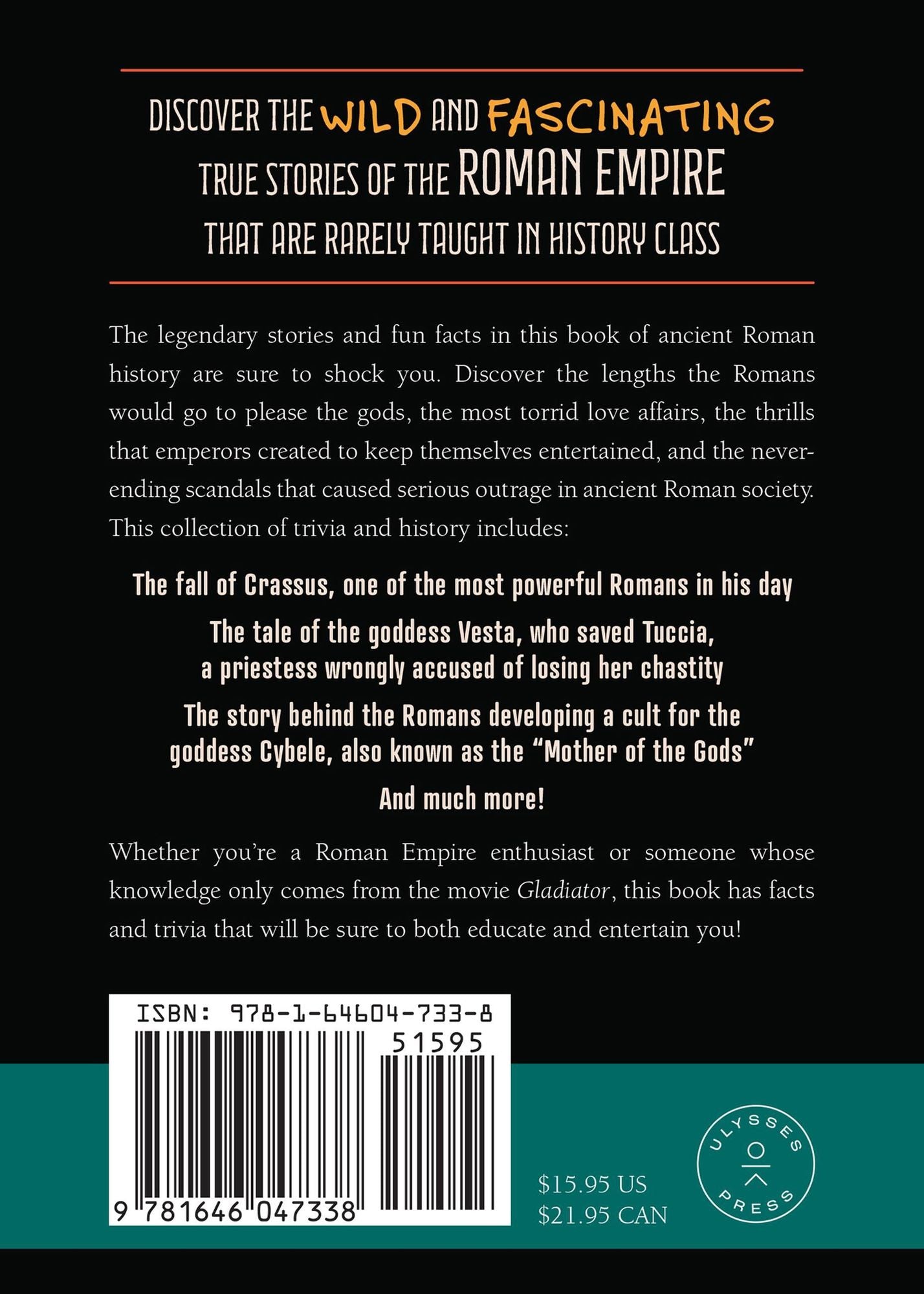 Your Cheeky Guide to the Roman Empire: History, Trivia, and Tales, Including Caligula, Marcus Aurelius, Aqueducts, Assassinations, and More!