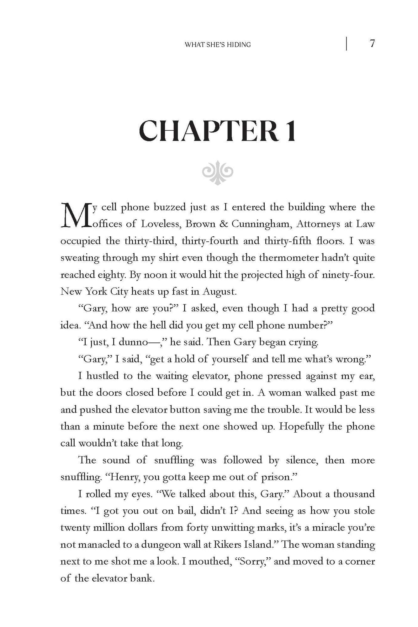 What She's Hiding: A Thriller