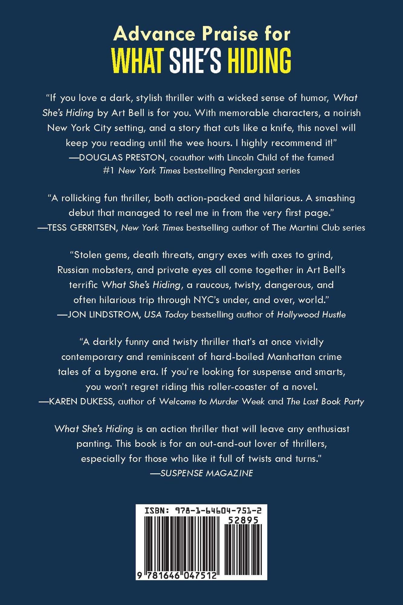 What She's Hiding: A Thriller