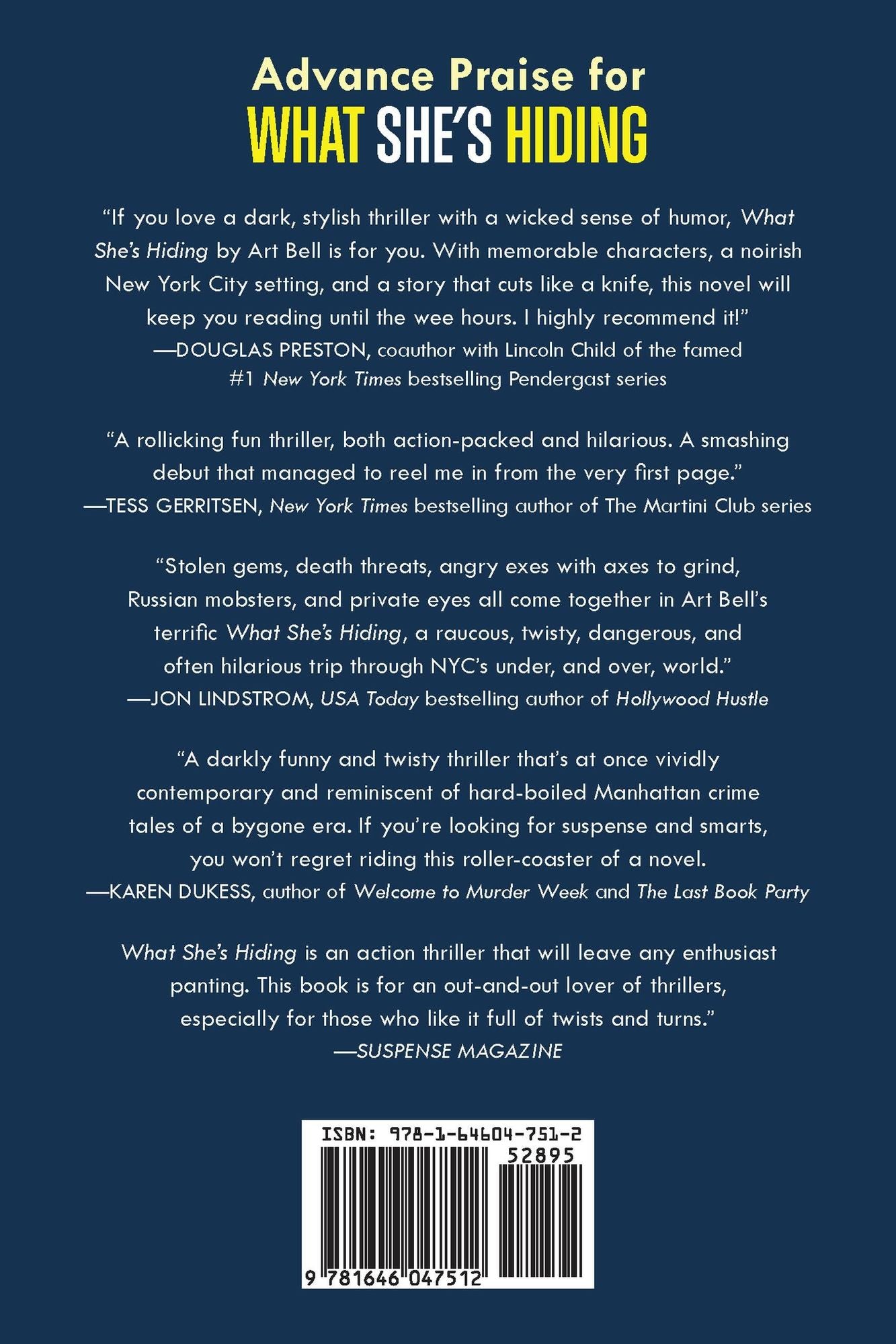 What She's Hiding: A Thriller