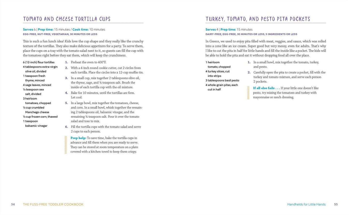 The Fuss-Free Toddler Cookbook: Mealtimes Made Easy with Healthy Recipes for the Whole Family