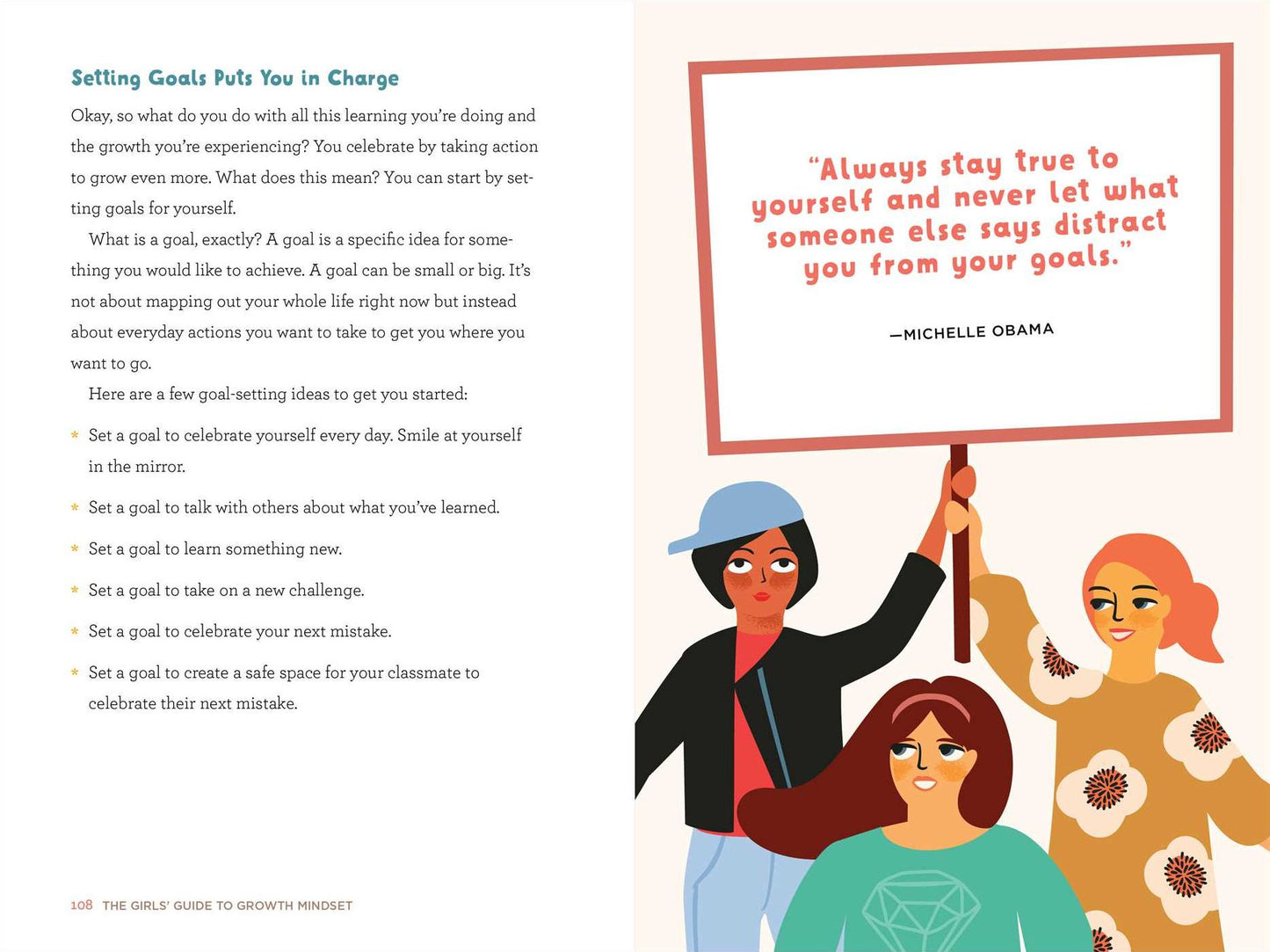 The Girls' Guide to Growth Mindset: A Can-Do Approach to Building Confidence, Courage, and Grit