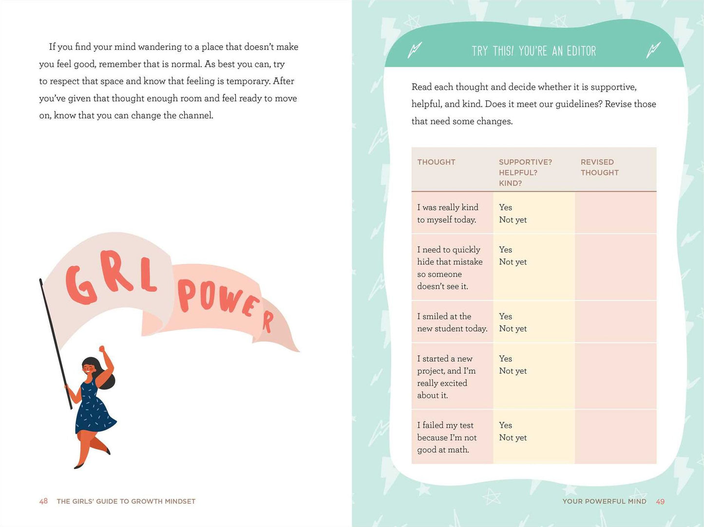 The Girls' Guide to Growth Mindset: A Can-Do Approach to Building Confidence, Courage, and Grit