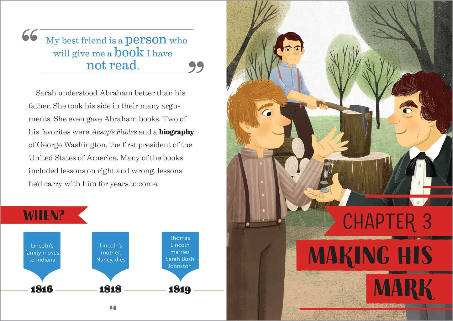 The Story of Abraham Lincoln: An Inspiring Biography for Young Readers