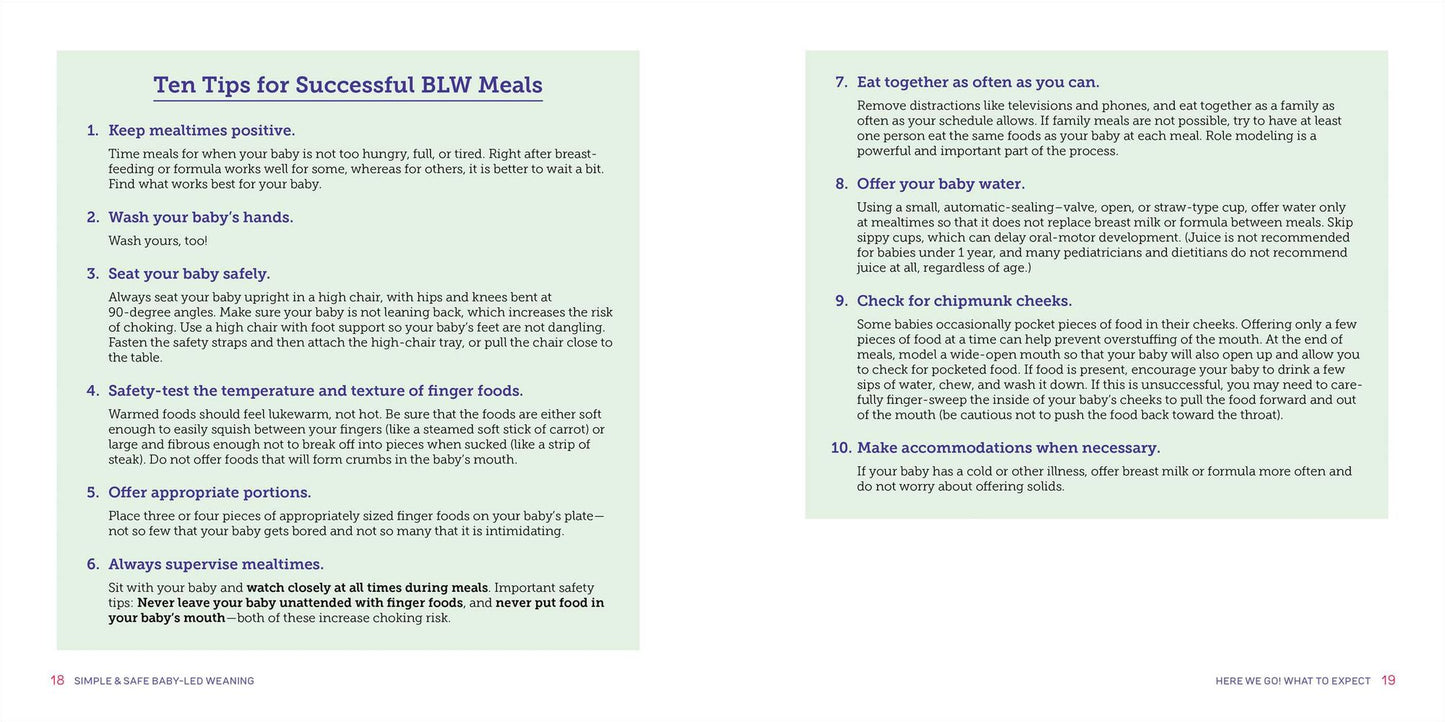 Simple & Safe Baby-Led Weaning: How to Integrate Foods, Master Portion Sizes, and Identify Allergies