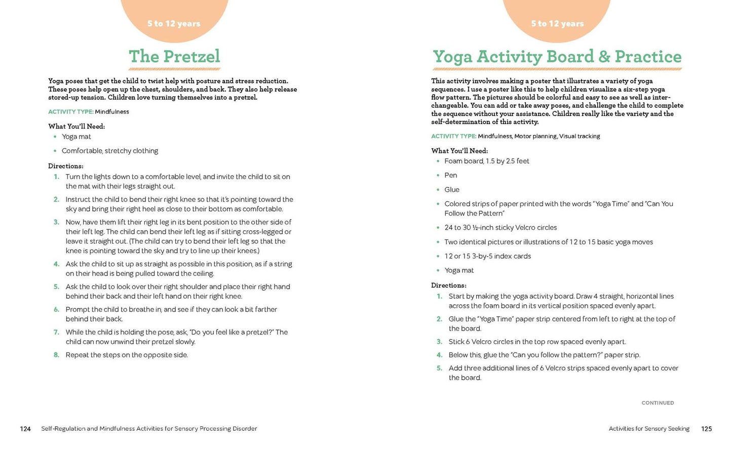 Self-Regulation and Mindfulness Activities for Sensory Processing Disorder: Creative Strategies to Help Children Focus and Remain Calm