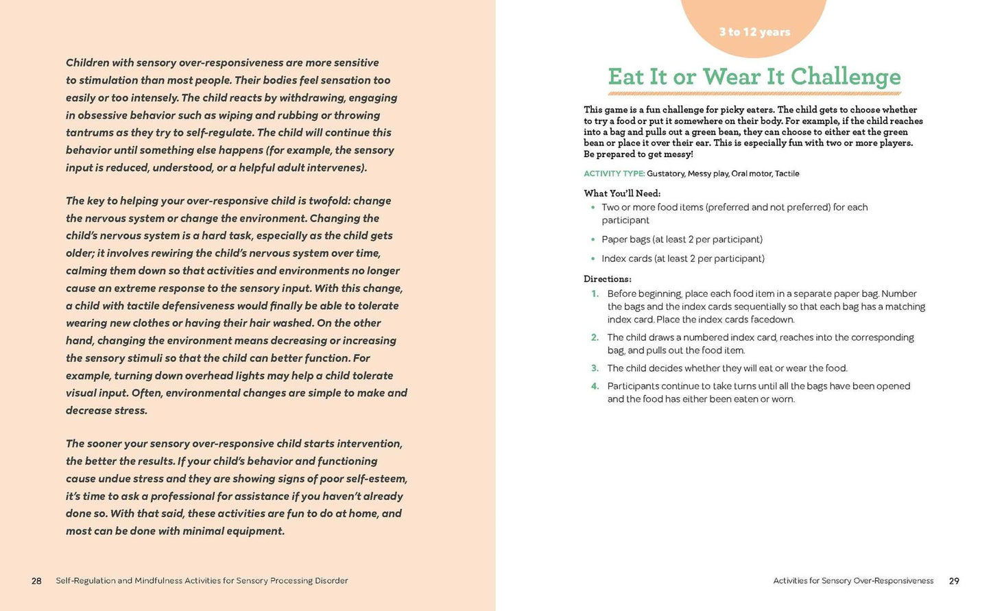 Self-Regulation and Mindfulness Activities for Sensory Processing Disorder: Creative Strategies to Help Children Focus and Remain Calm
