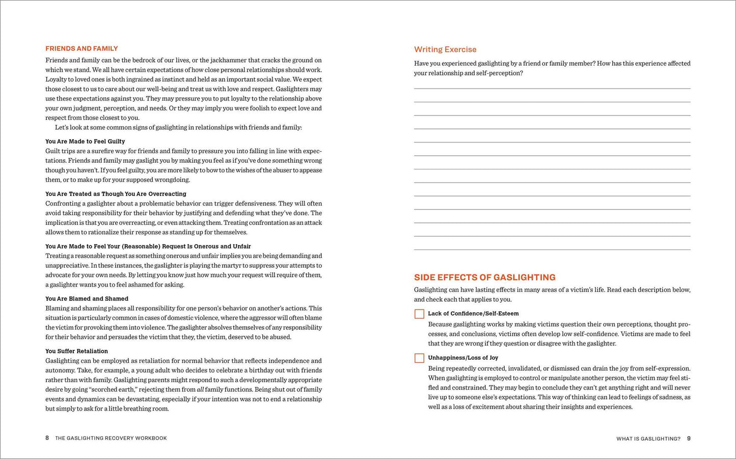 The Gaslighting Recovery Workbook: Healing From Emotional Abuse
