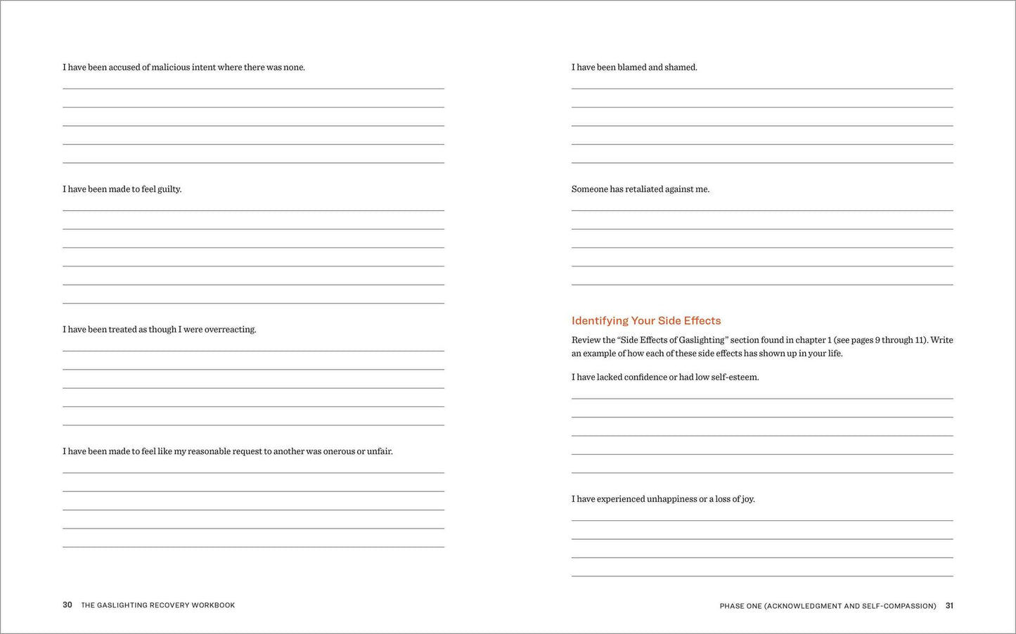 The Gaslighting Recovery Workbook: Healing From Emotional Abuse
