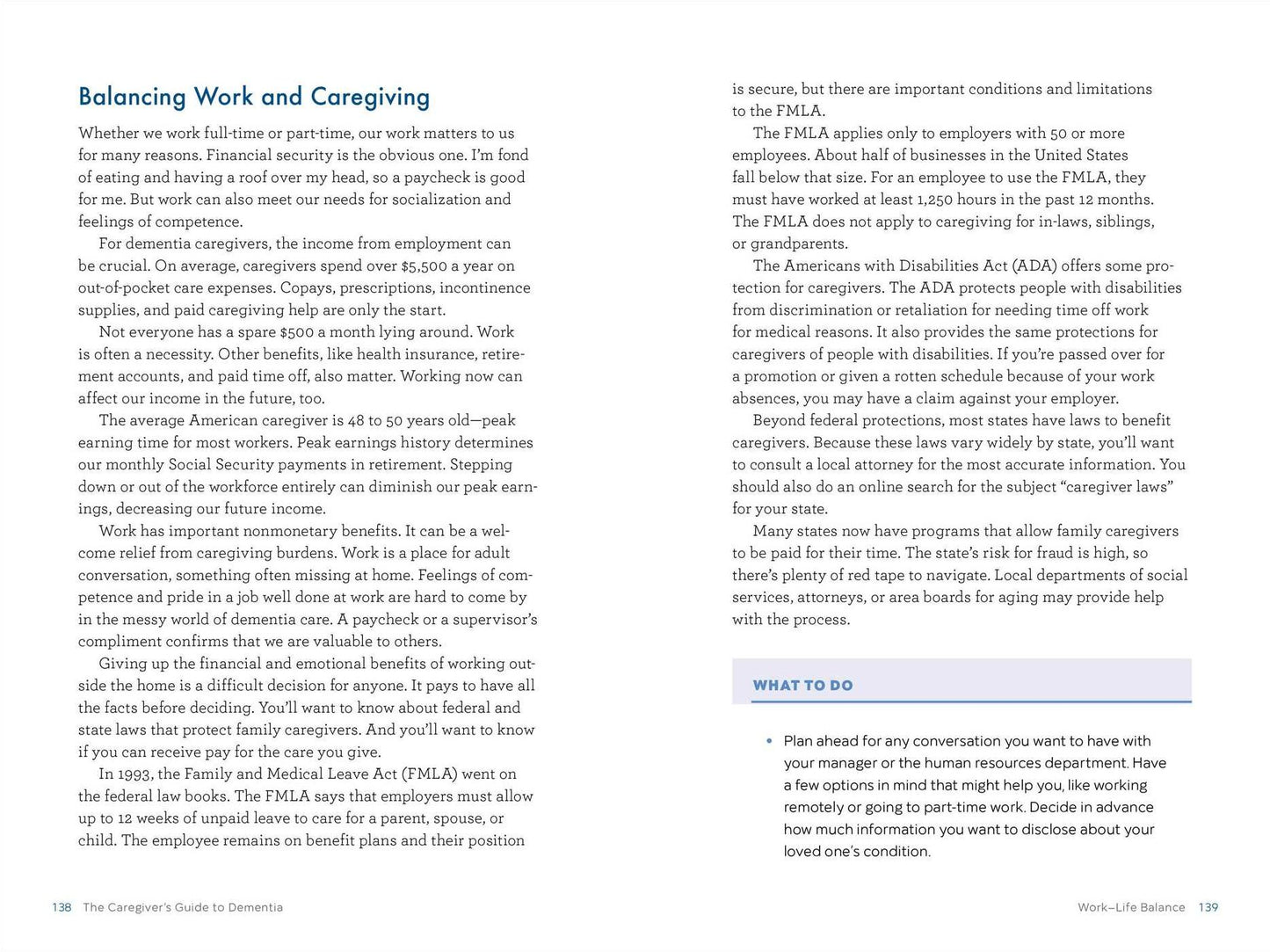 The Caregiver's Guide to Dementia: Practical Advice for Caring for Yourself and Your Loved One