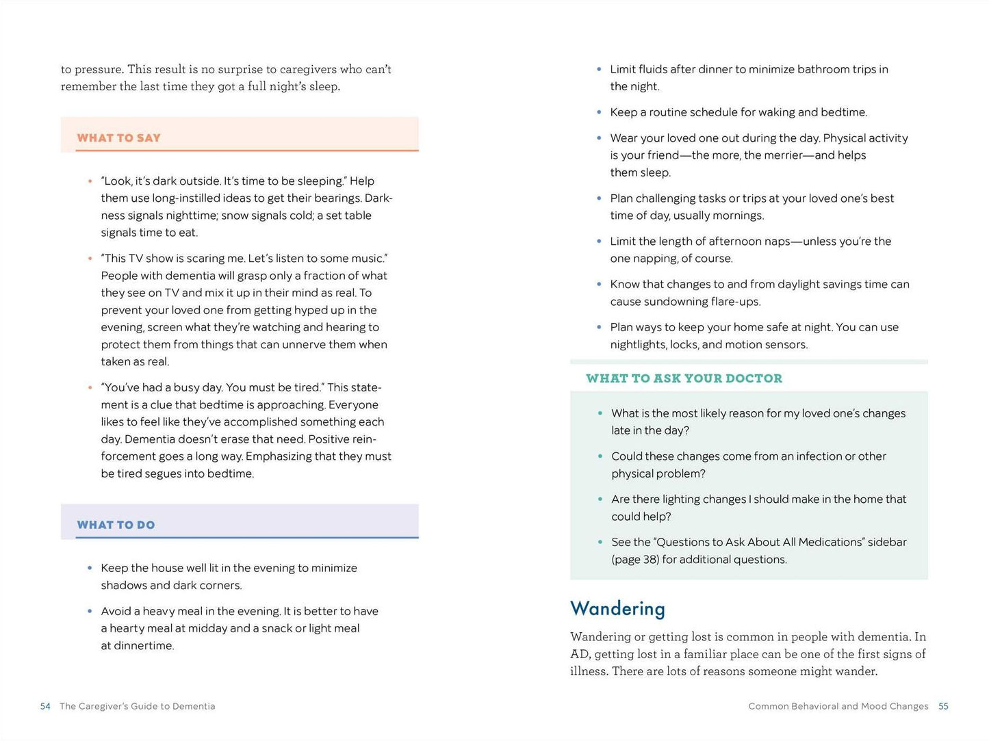 The Caregiver's Guide to Dementia: Practical Advice for Caring for Yourself and Your Loved One