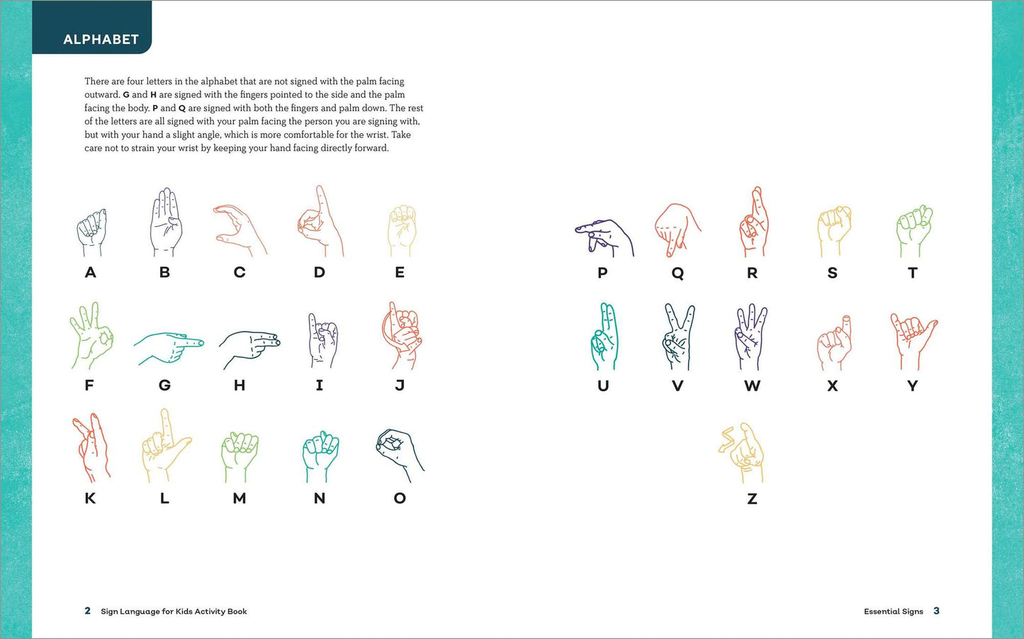 Sign Language for Kids Activity Book: 50 Fun Games and Activities to Start Signing